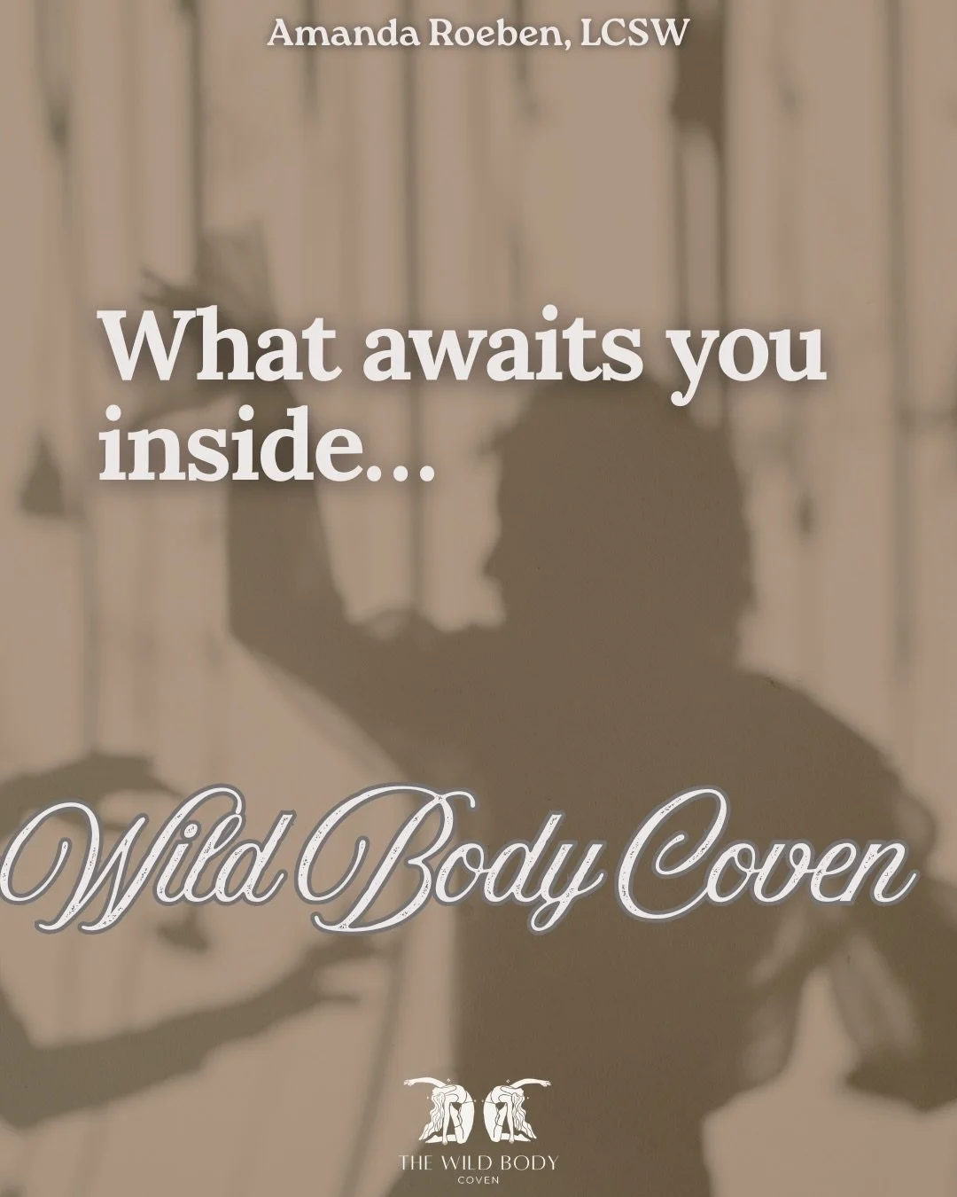 THIS SUNDAY ✨⚡️
 
Welcome to Wild Body Coven. 
An in-person somatic women&rsquo;s circle that&rsquo;s rooted in ancestral medicine, the Wild woman, embodiment, ritual, sisterhood, and a damn good playlist. 

Come and learn cutting edge self myofascia