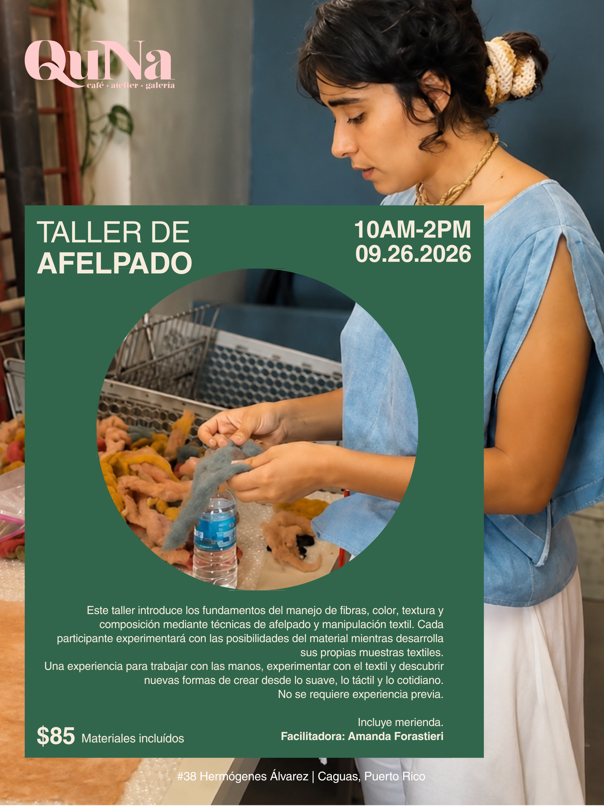 Taller de Afelpado | Materiales Suaves