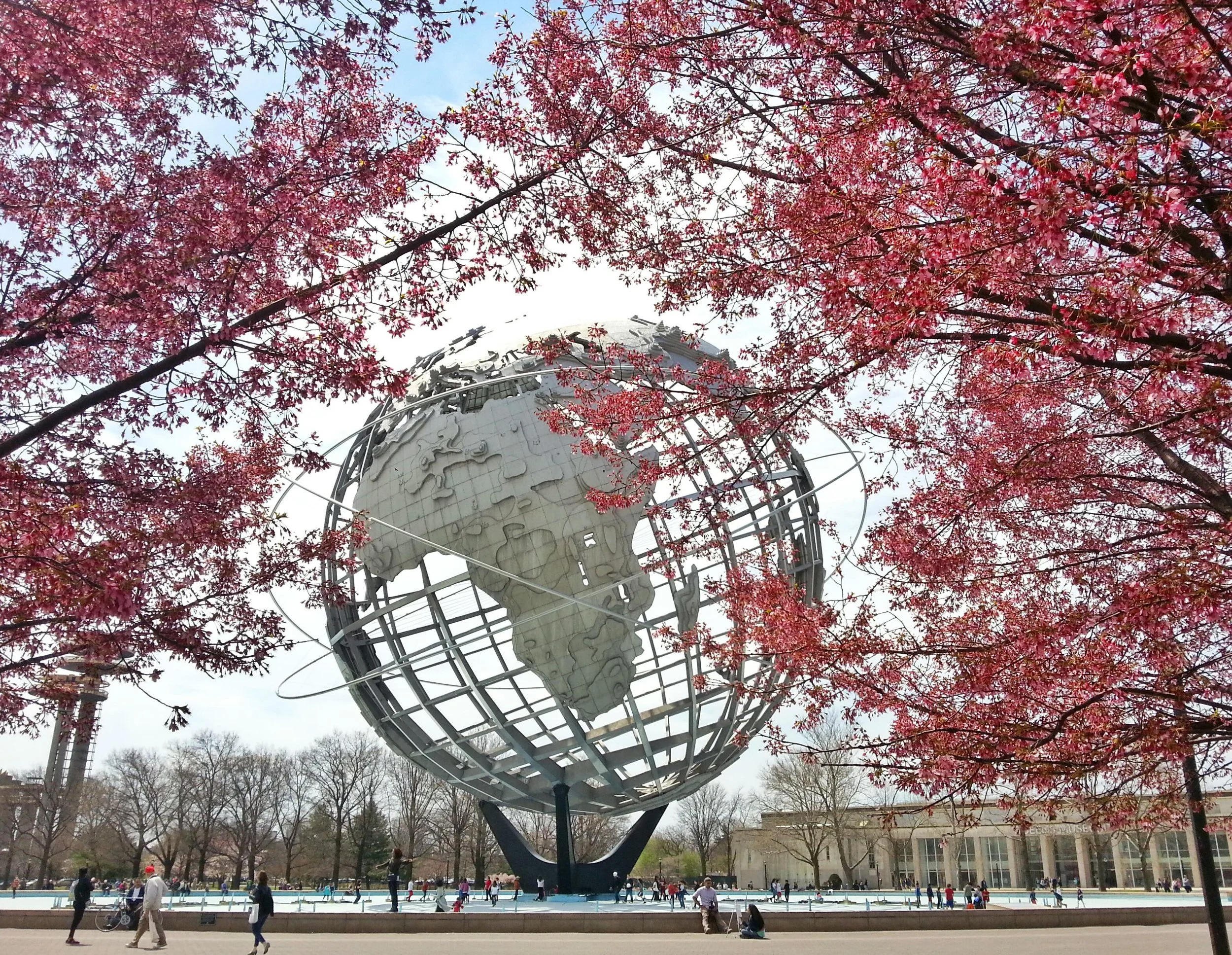 Unisphere at Flushing Meadows–Corona Park in Queens, New York City.