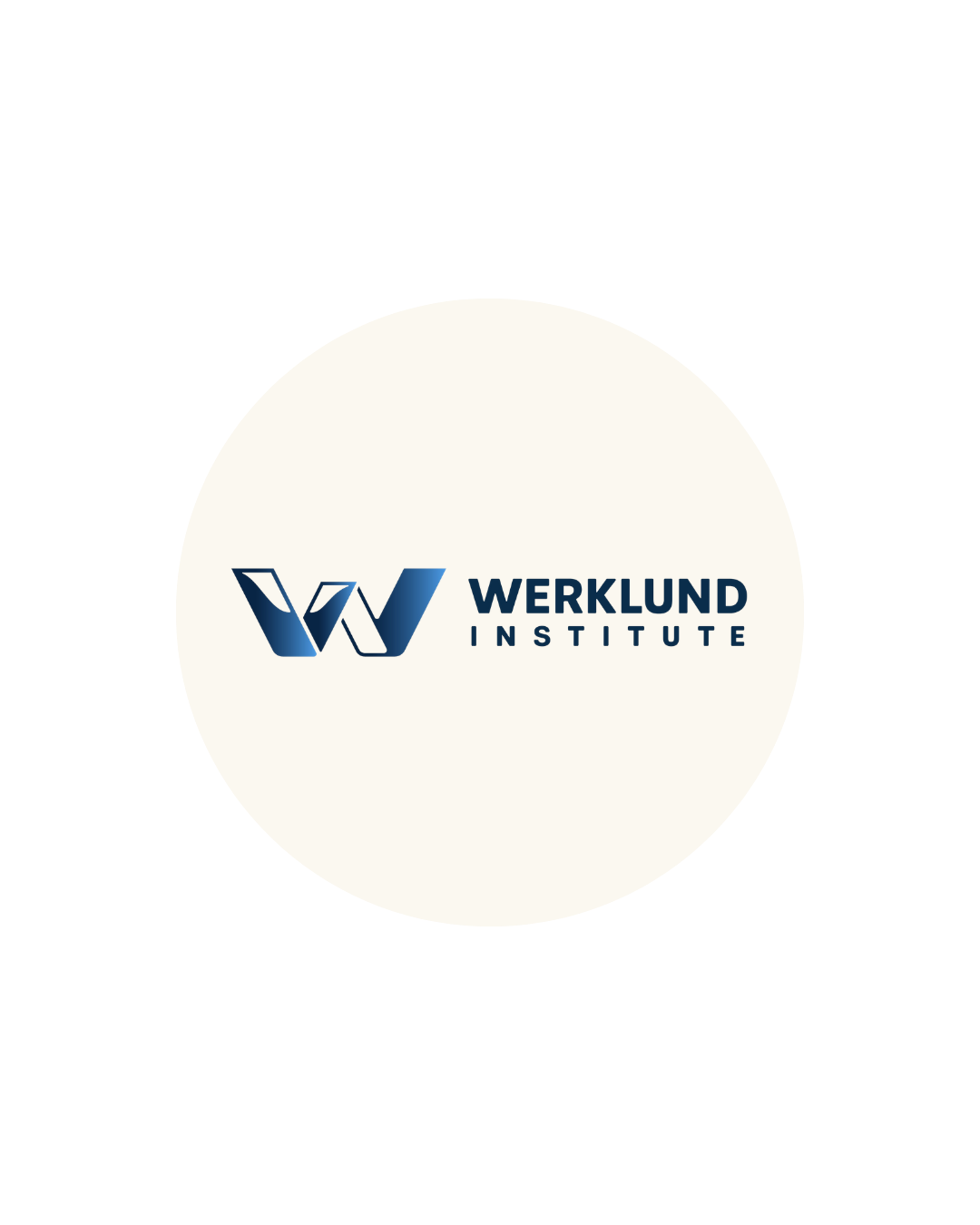 Logo of Werkland Institute with a stylized 'W' symbol and the institute's name in blue text.