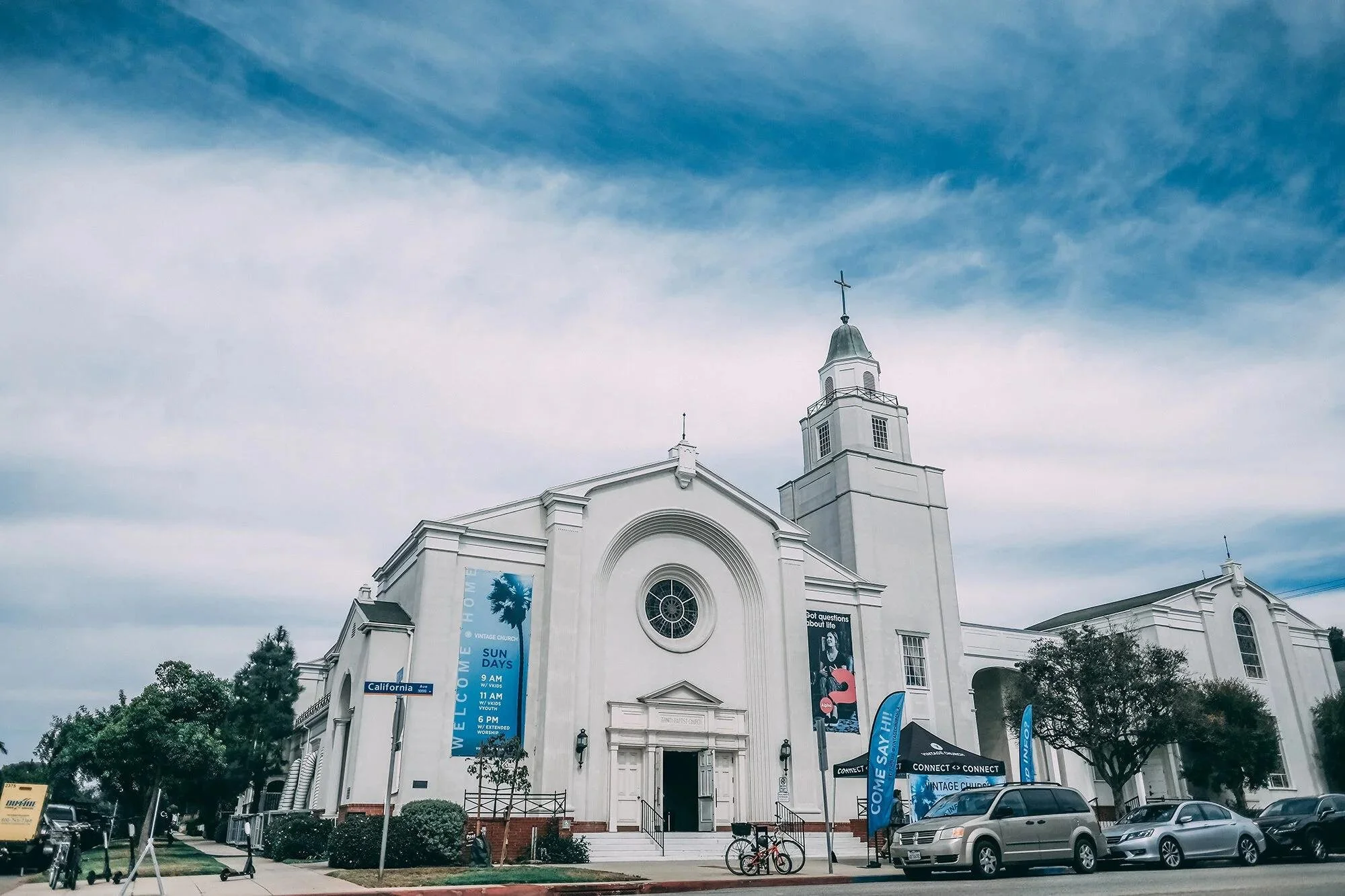 Exterior of Vintage Church LA