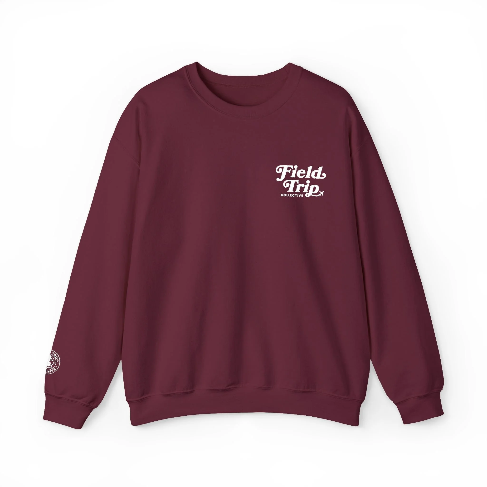 Embroidered Field Trip Collective Logo Sweatshirt