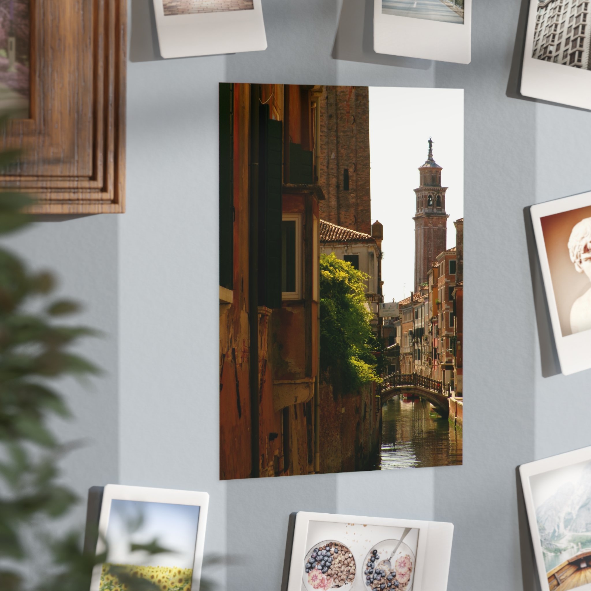 Venetian Canal Photo Print — Unframed Travel Wall Art (Physical)