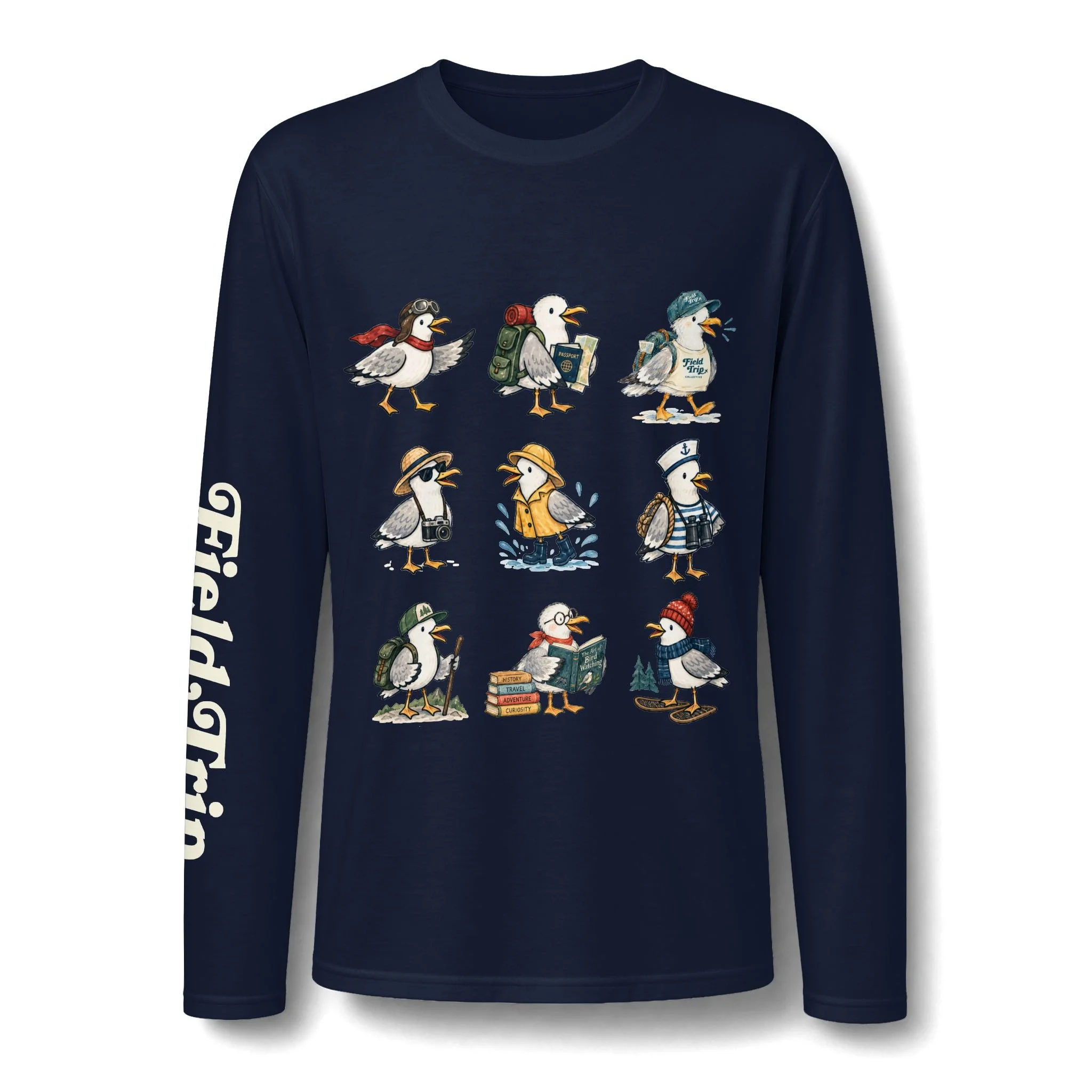 Field Trip Seagull Long Sleeve Tee