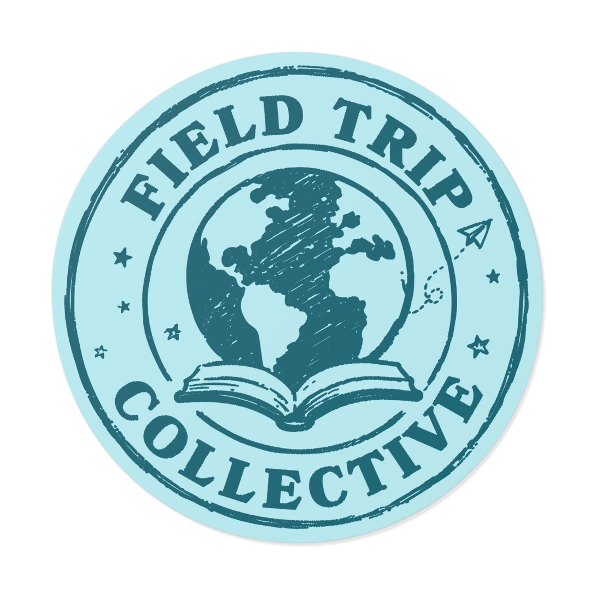 Field Trip Collective Circle Logo Sticker