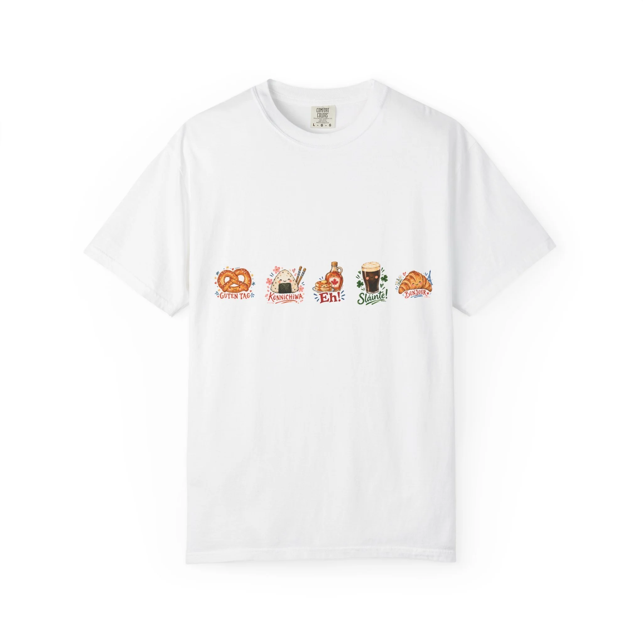International Snack Icons Shirt