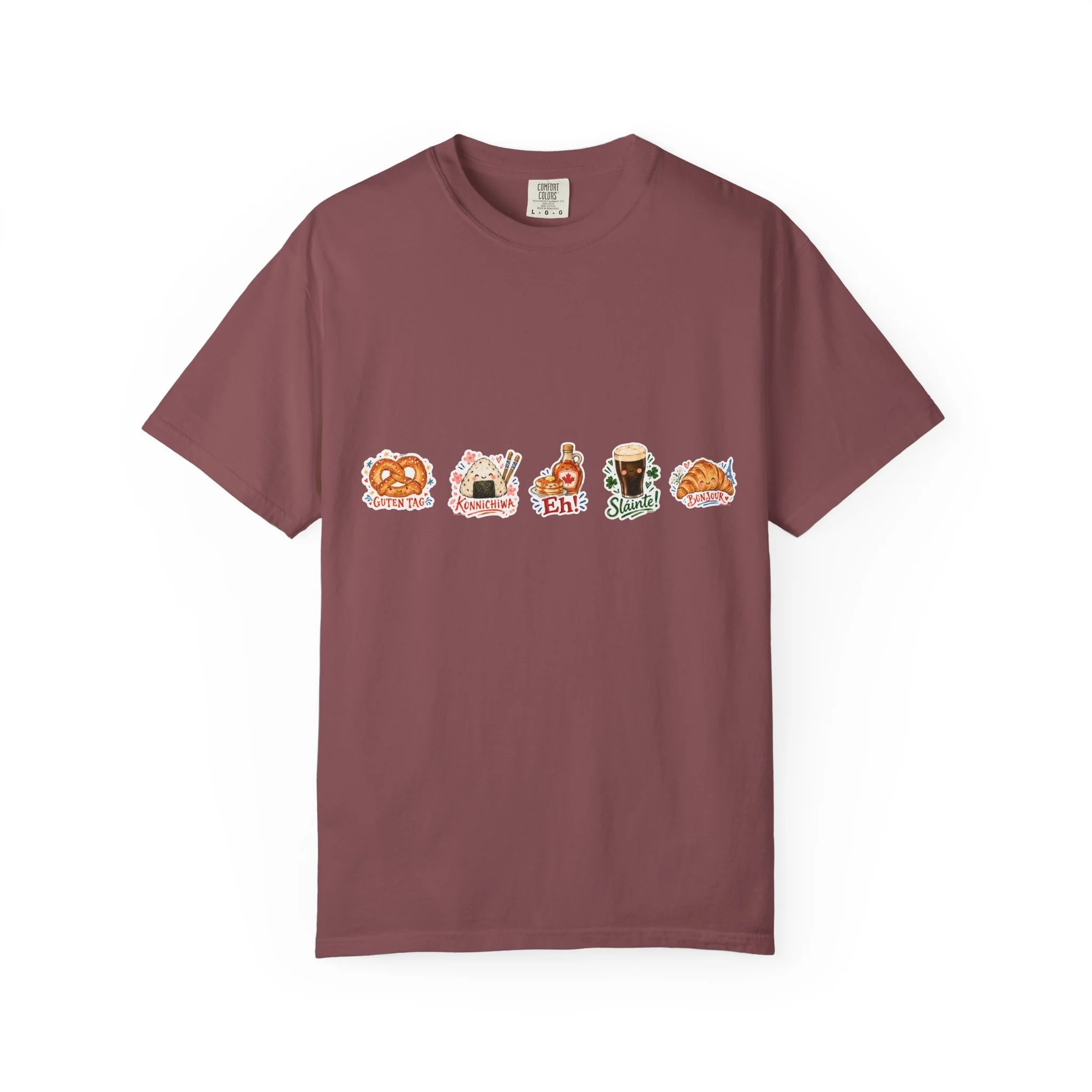 International Snack Icons Shirt