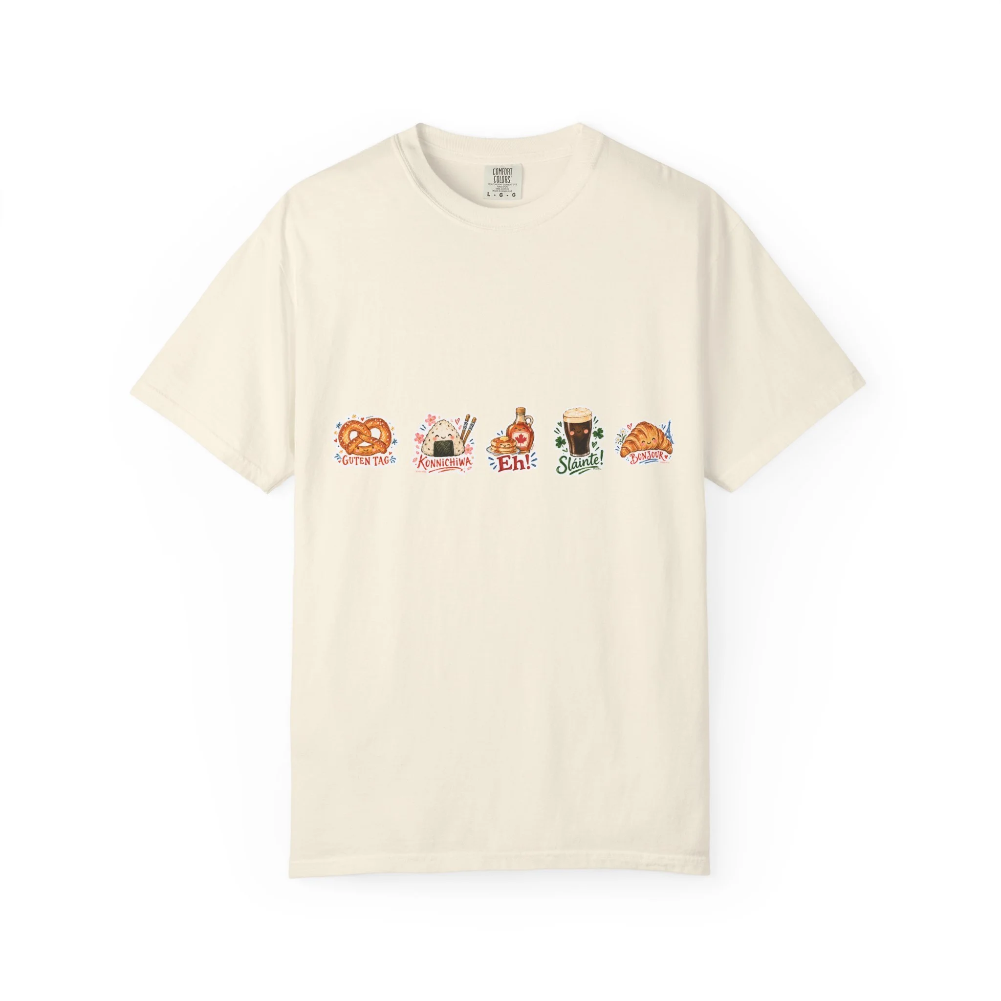 International Snack Icons Shirt