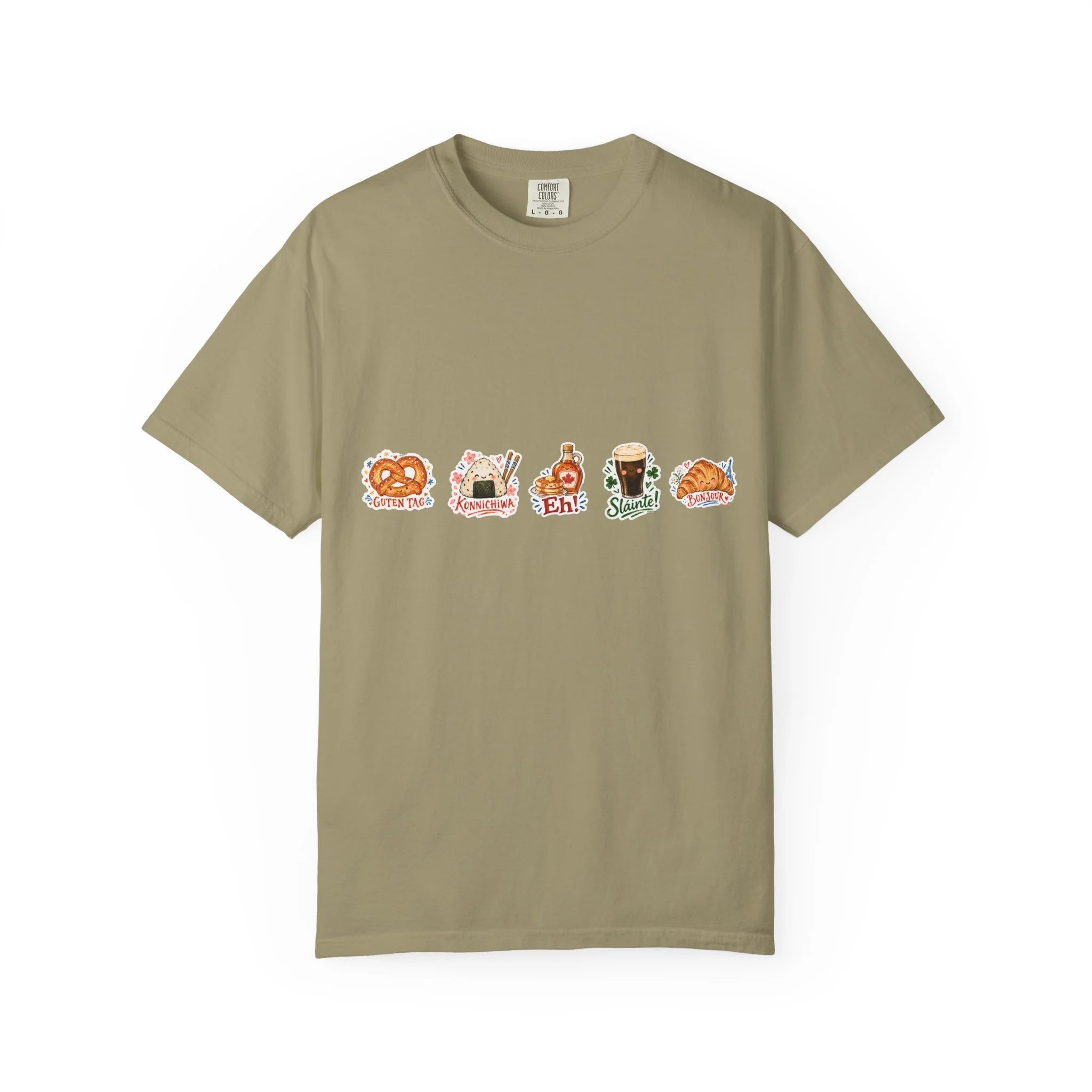 International Snack Icons Shirt