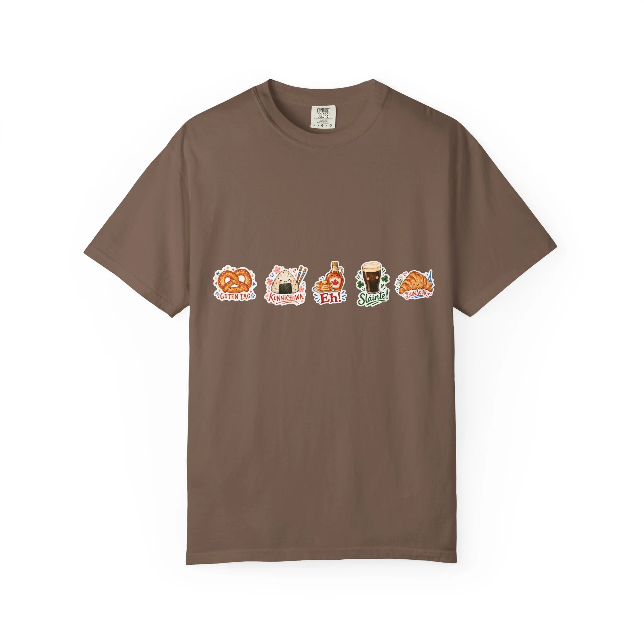International Snack Icons Shirt