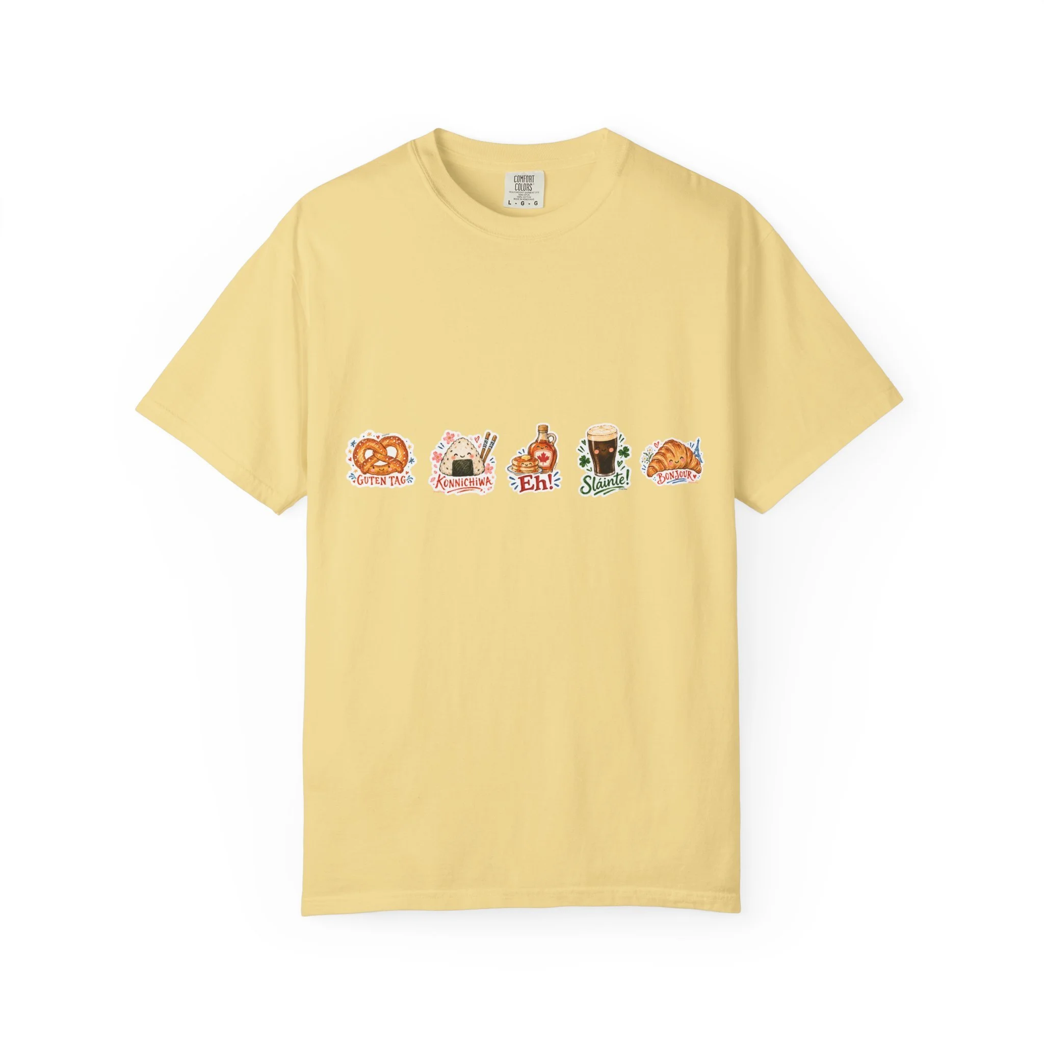 International Snack Icons Shirt