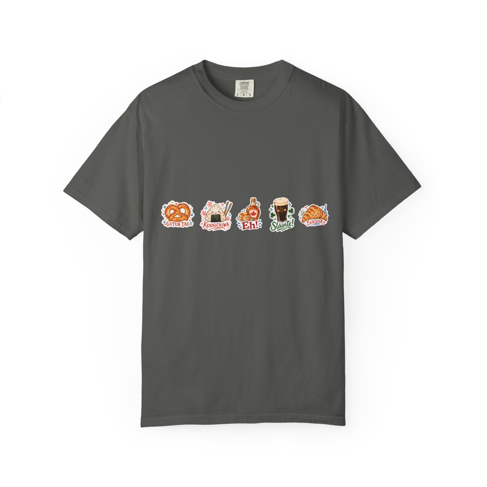 International Snack Icons Shirt