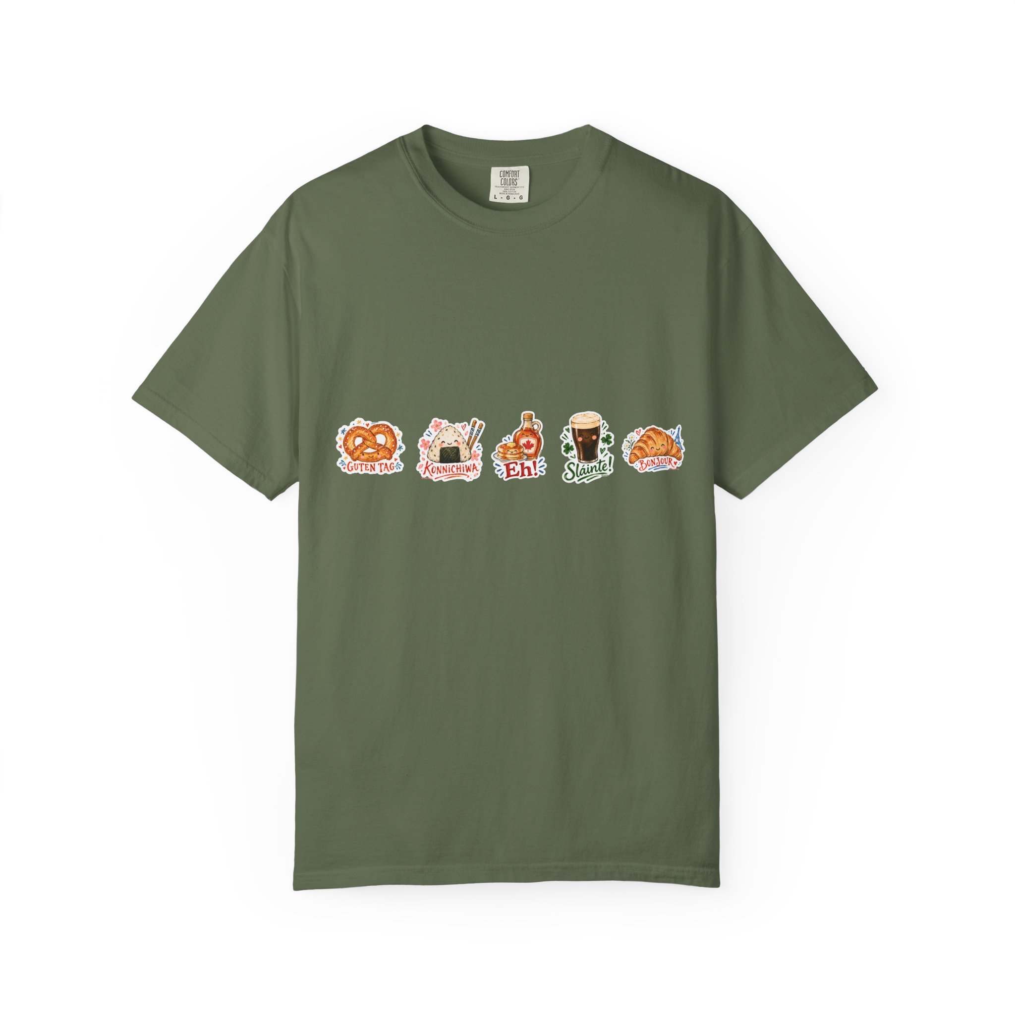 International Snack Icons Shirt