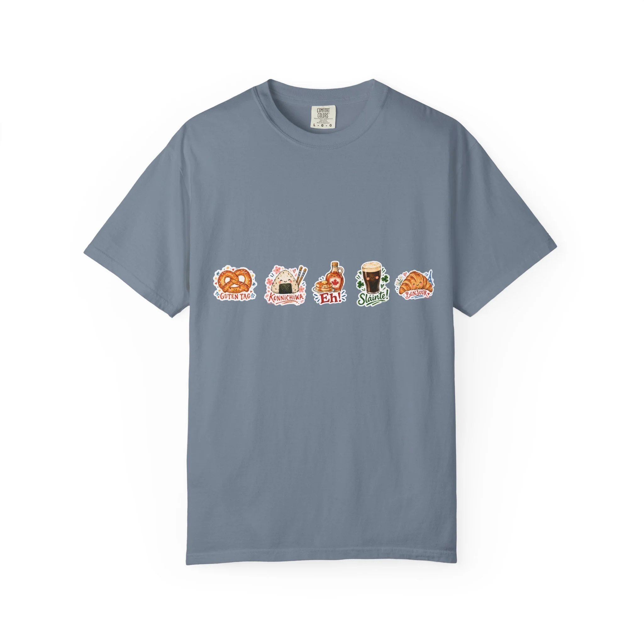 International Snack Icons Shirt