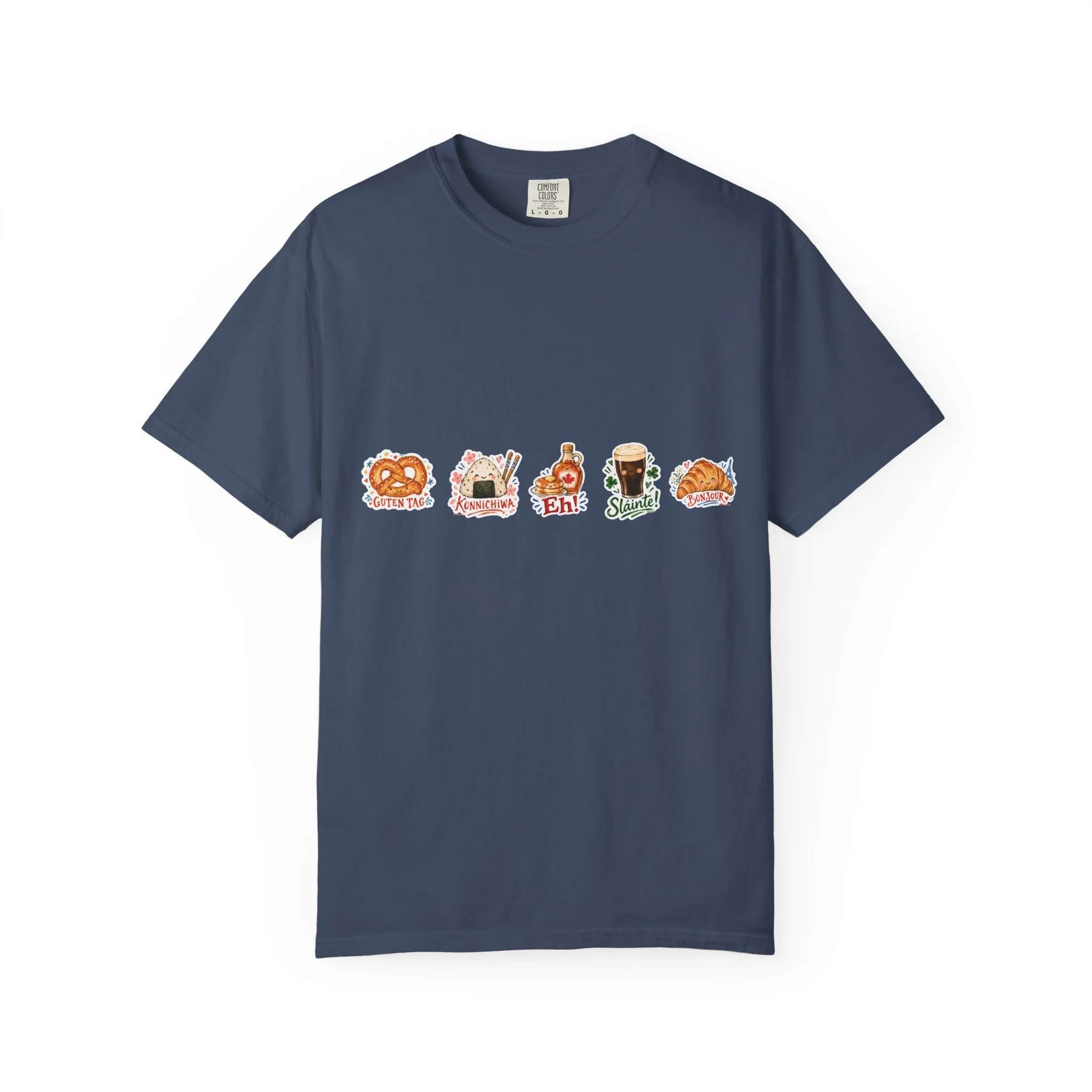 International Snack Icons Shirt