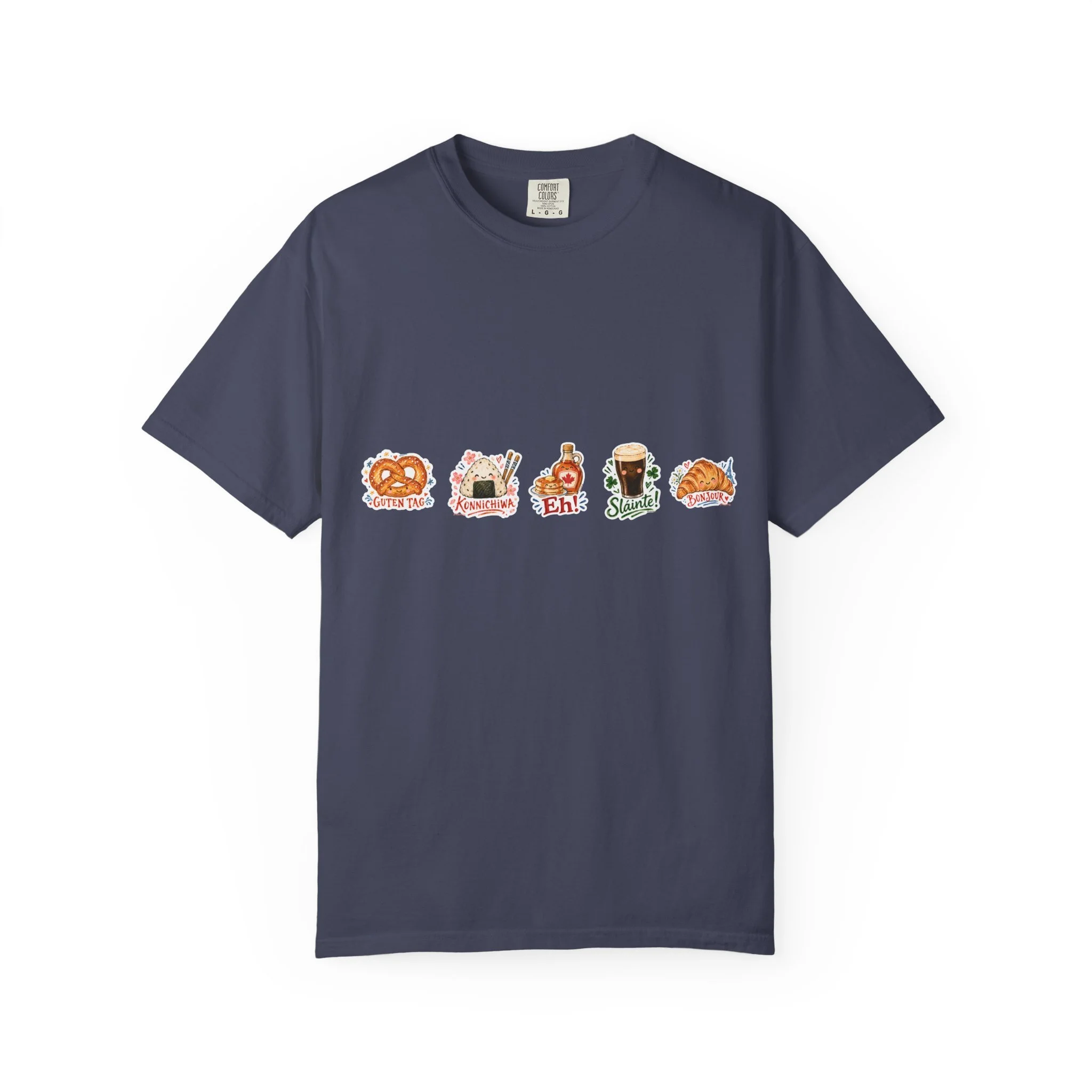 International Snack Icons Shirt