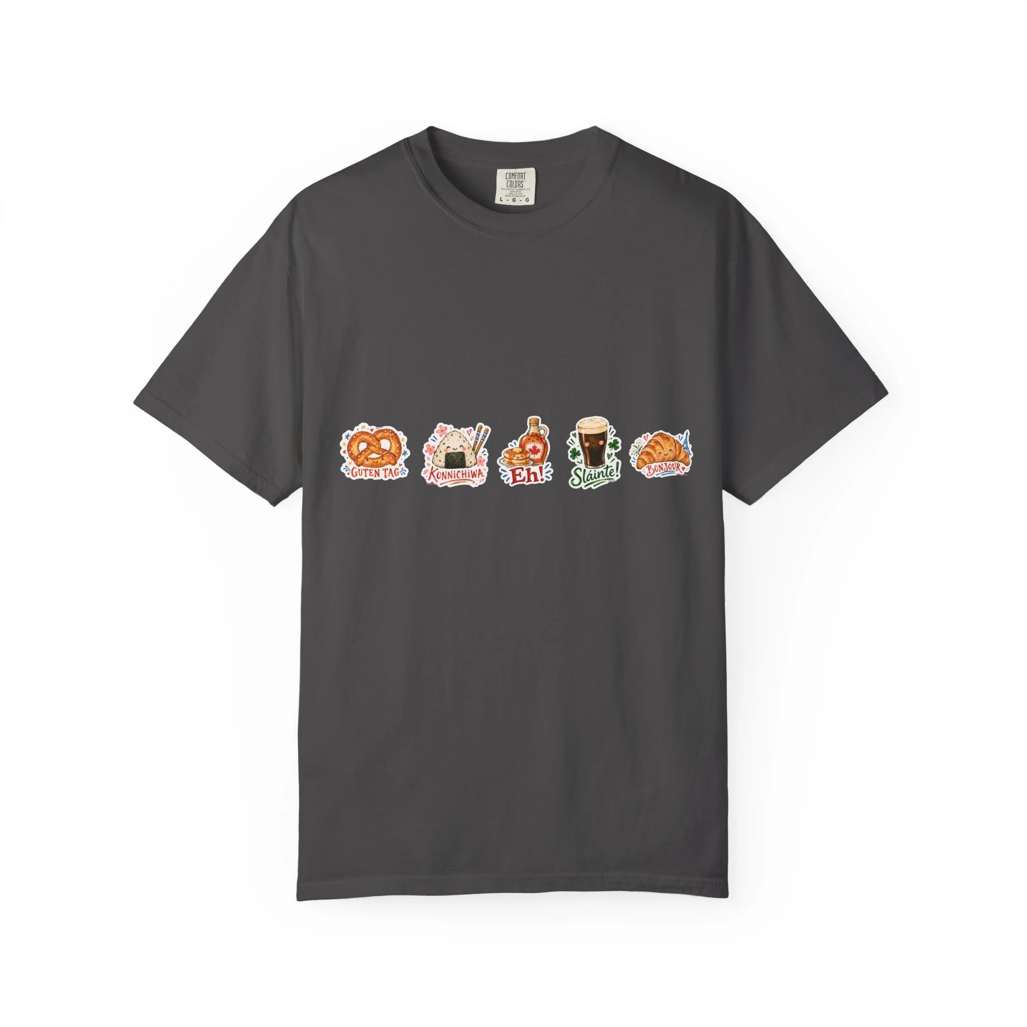 International Snack Icons Shirt