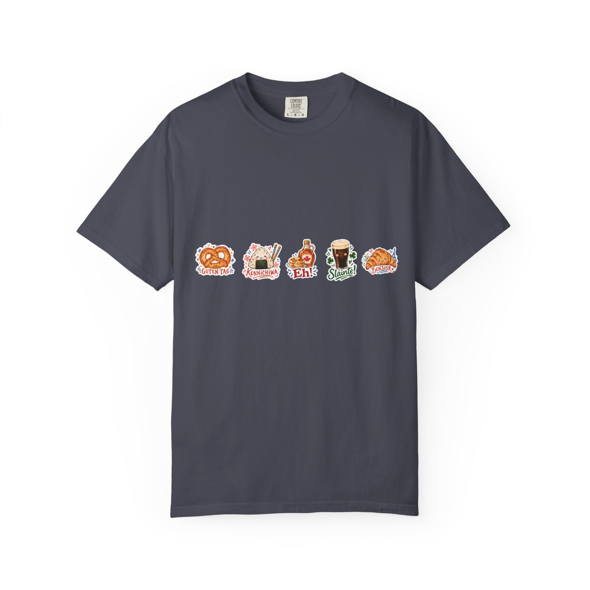 International Snack Icons Shirt