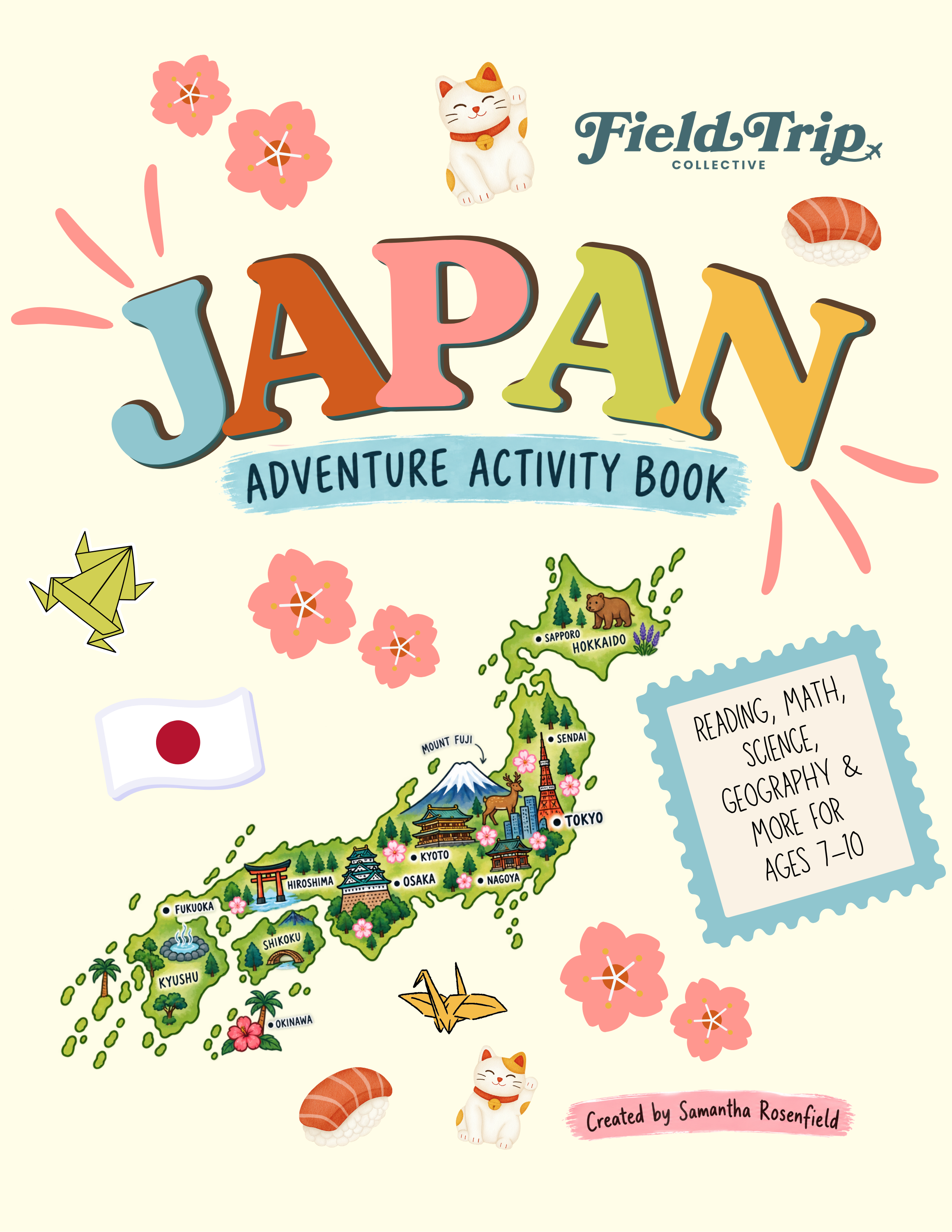 Japan Adventure Activity Book (Digital)
