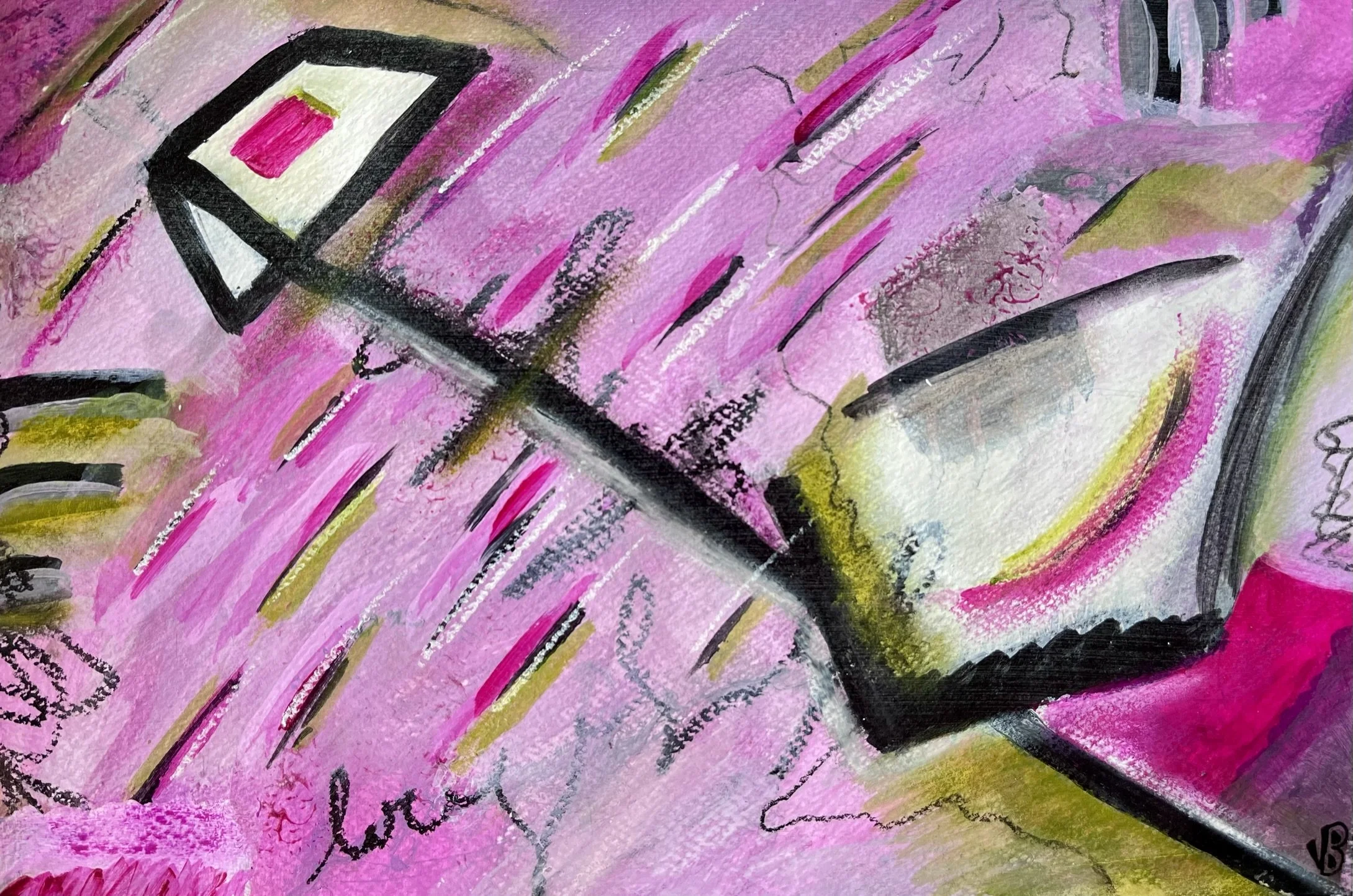 PURPLE RAIN explores what happens when colour enters the study and begins to carry the emotion.
The immediacy of acrylic allows gesture and chromatic intensity to coexist, moving the work away from simple representation towards sensation.
A moment su