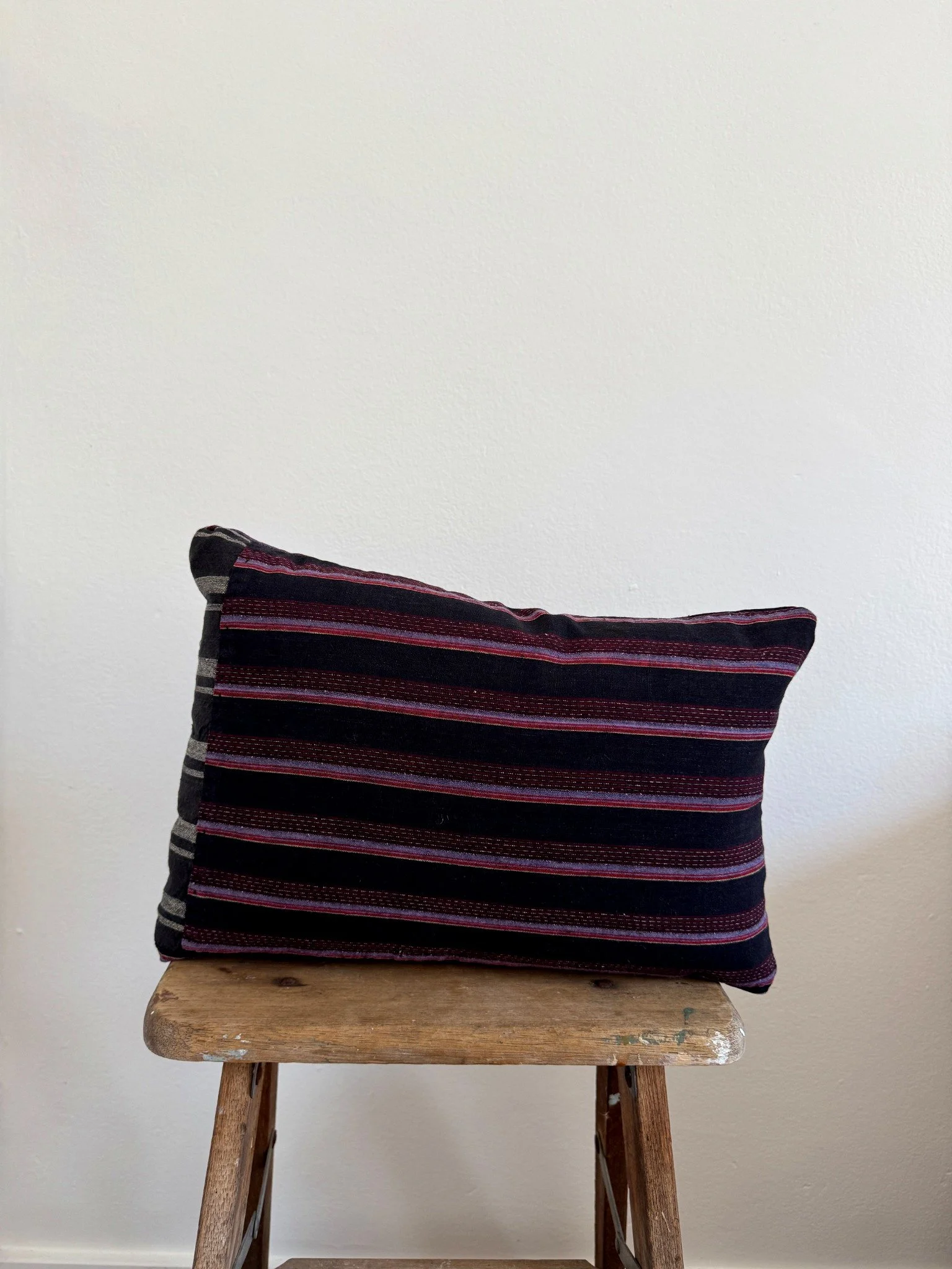 002 Boro Throw Pillow