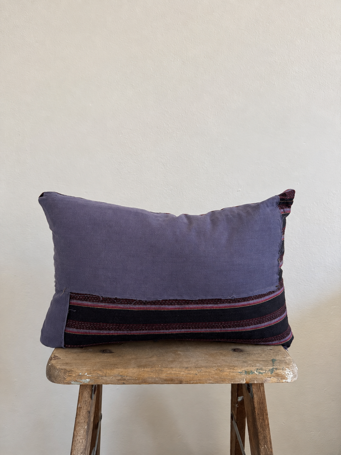 001 Boro Throw Pillow