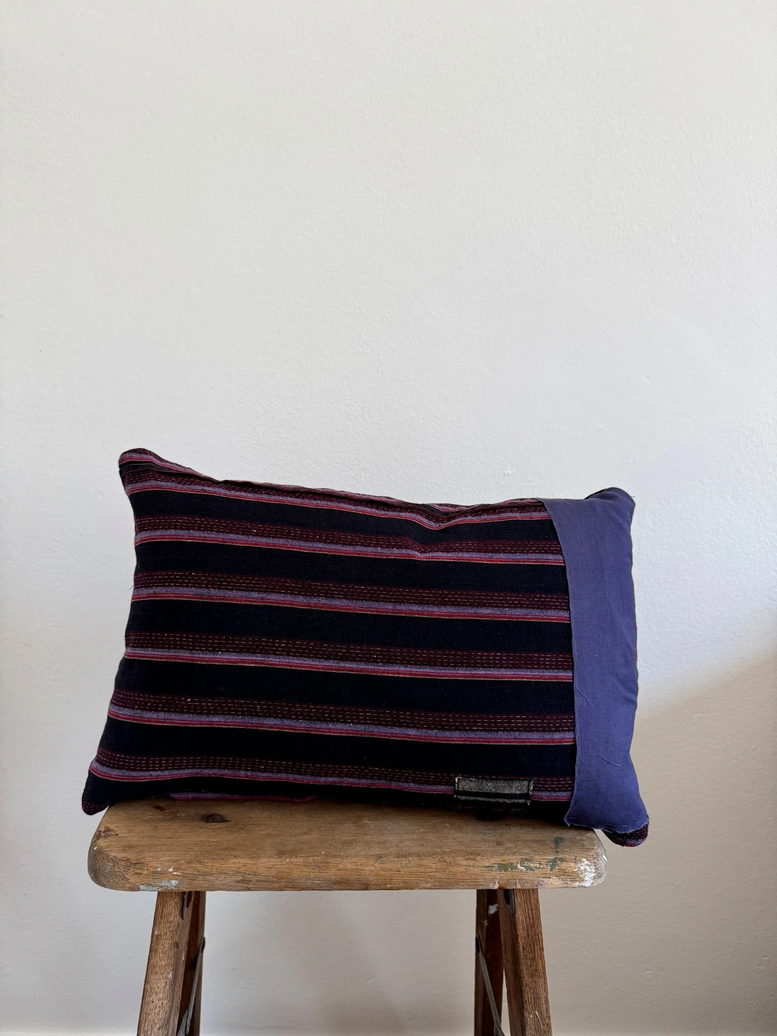 004 Boro Throw Pillow
