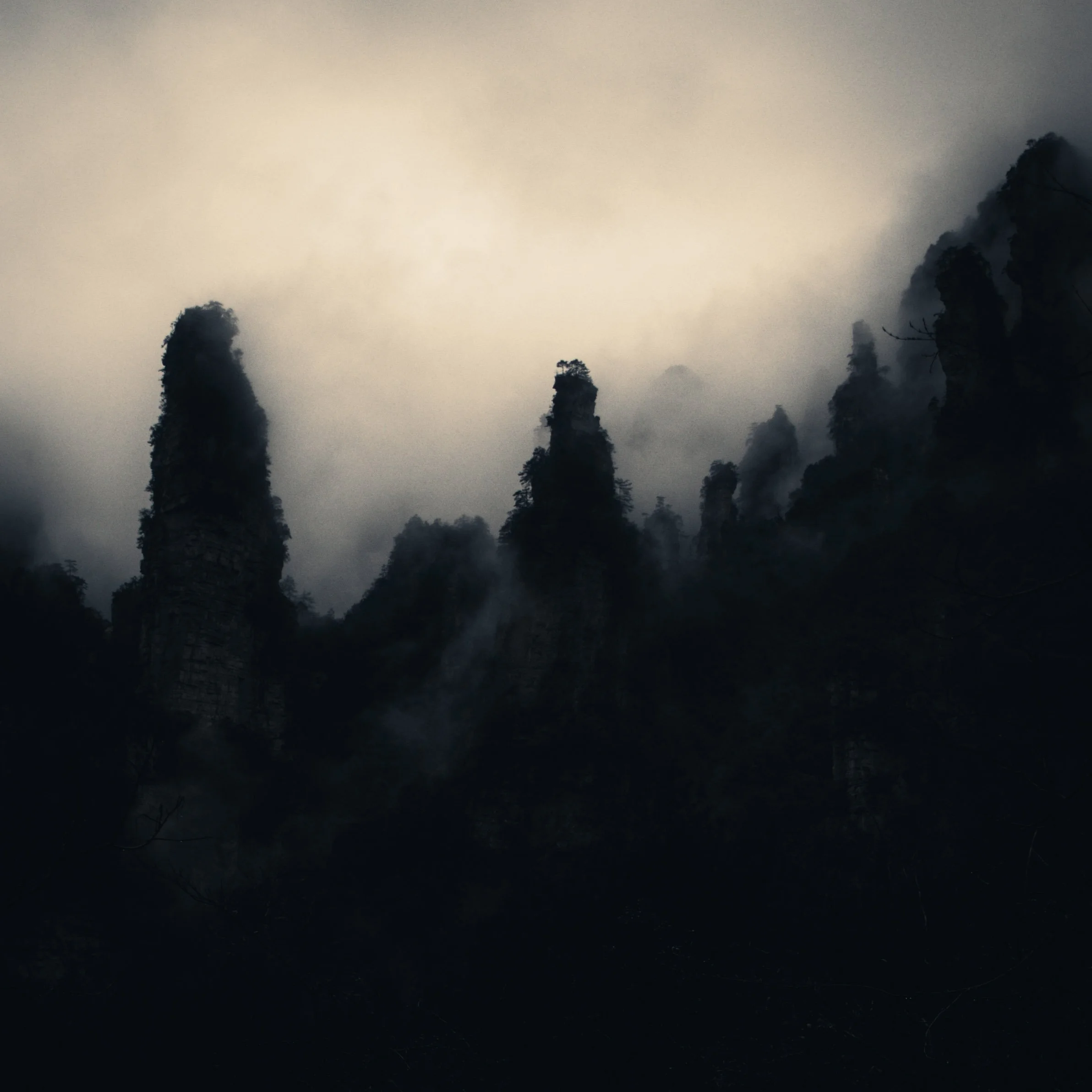The vast landscape revealing itself