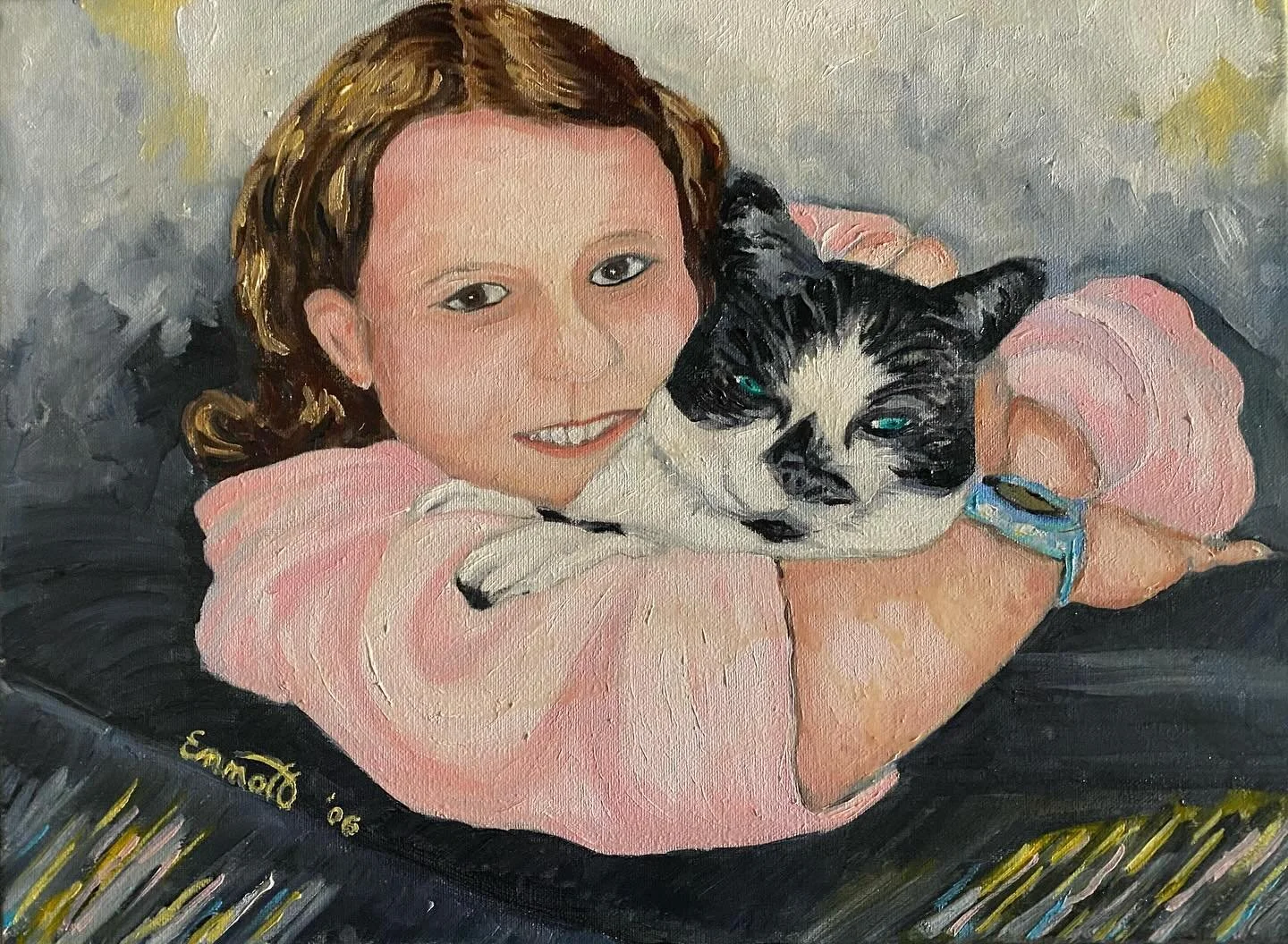 Kristen's Tiger (2006): oil on canvas