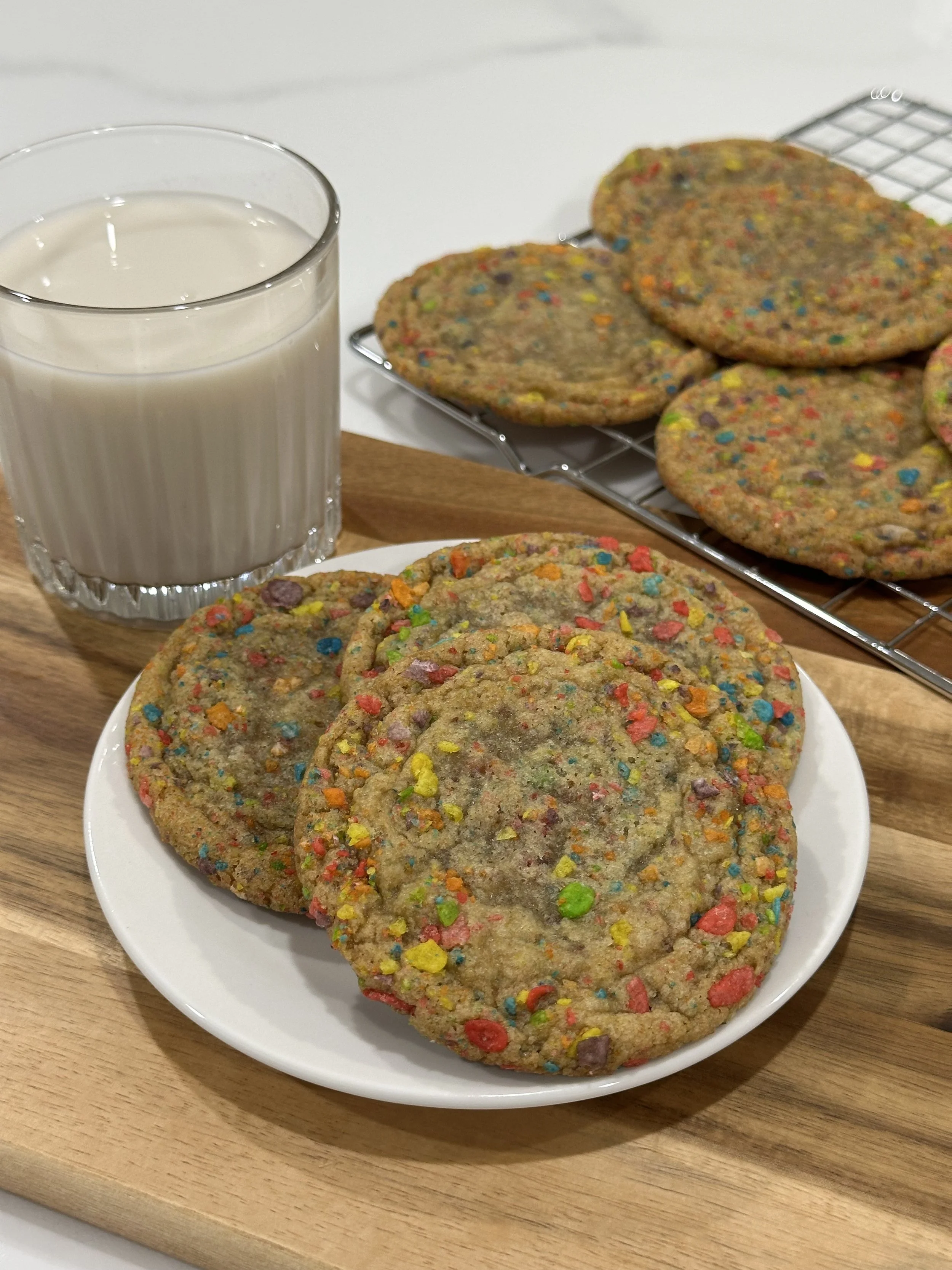 Fruity Pebble Cookies