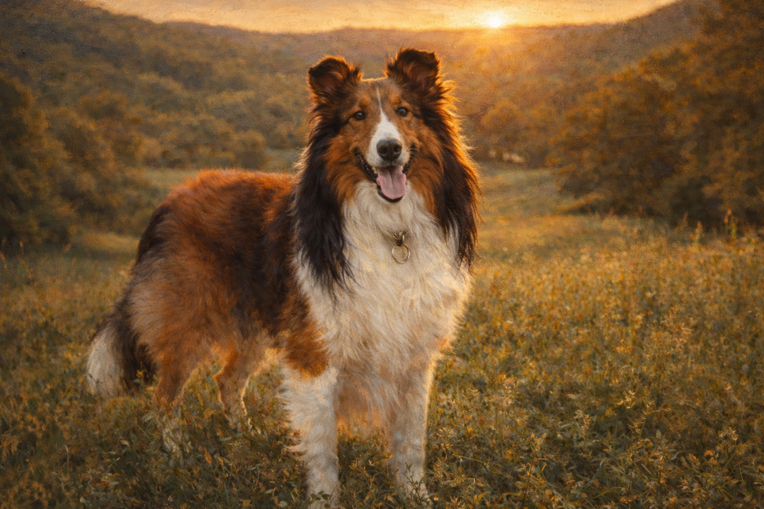 Delphi Treasure of Troy, Sheltie Memorial