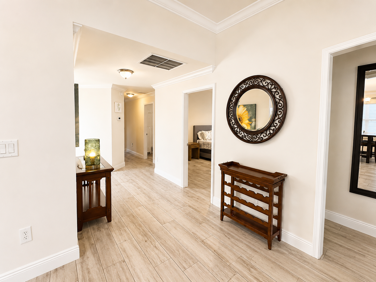 Entry/Hallway to 2nd and 3rd bedroom