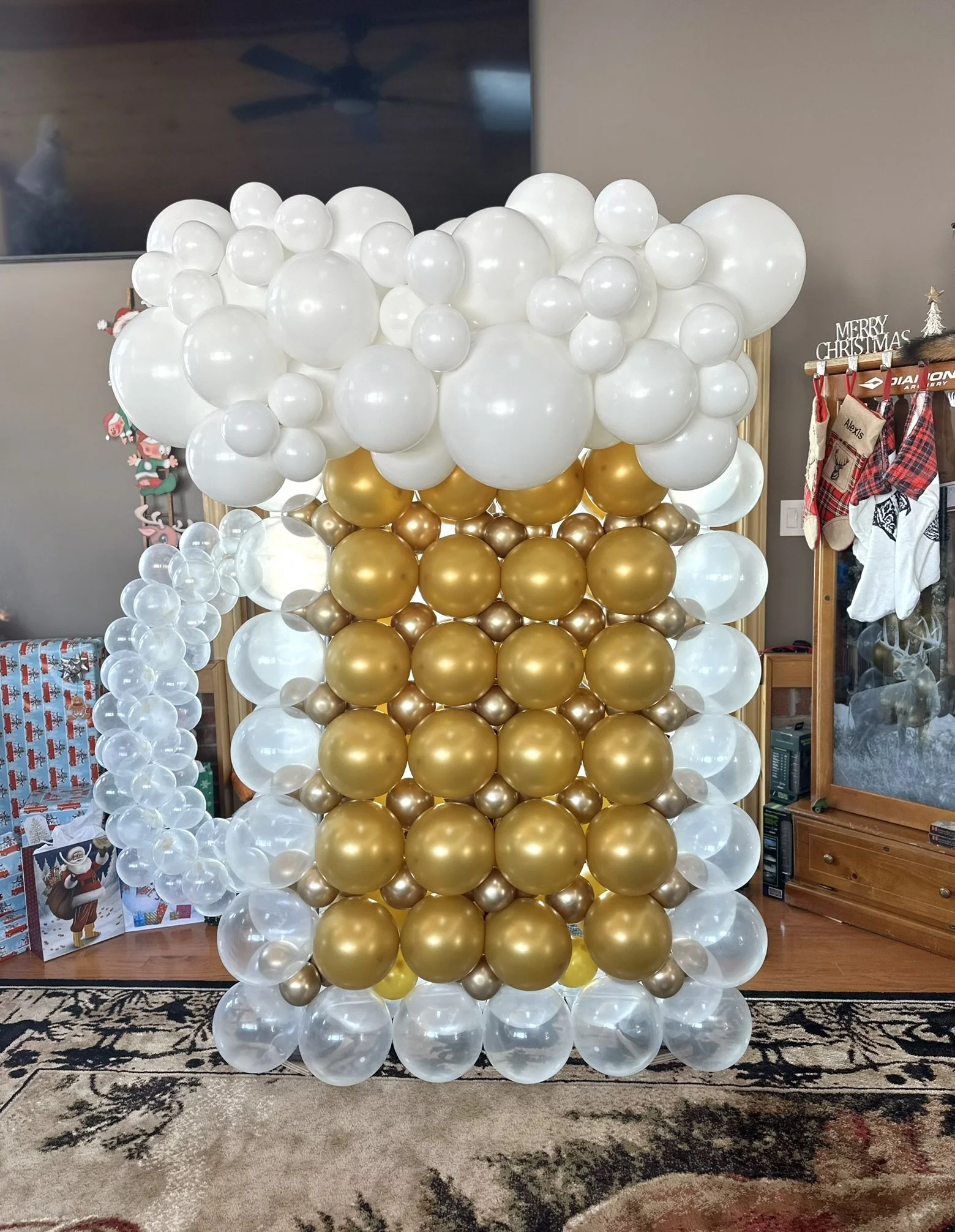 Beer balloon sculpture Buffalo