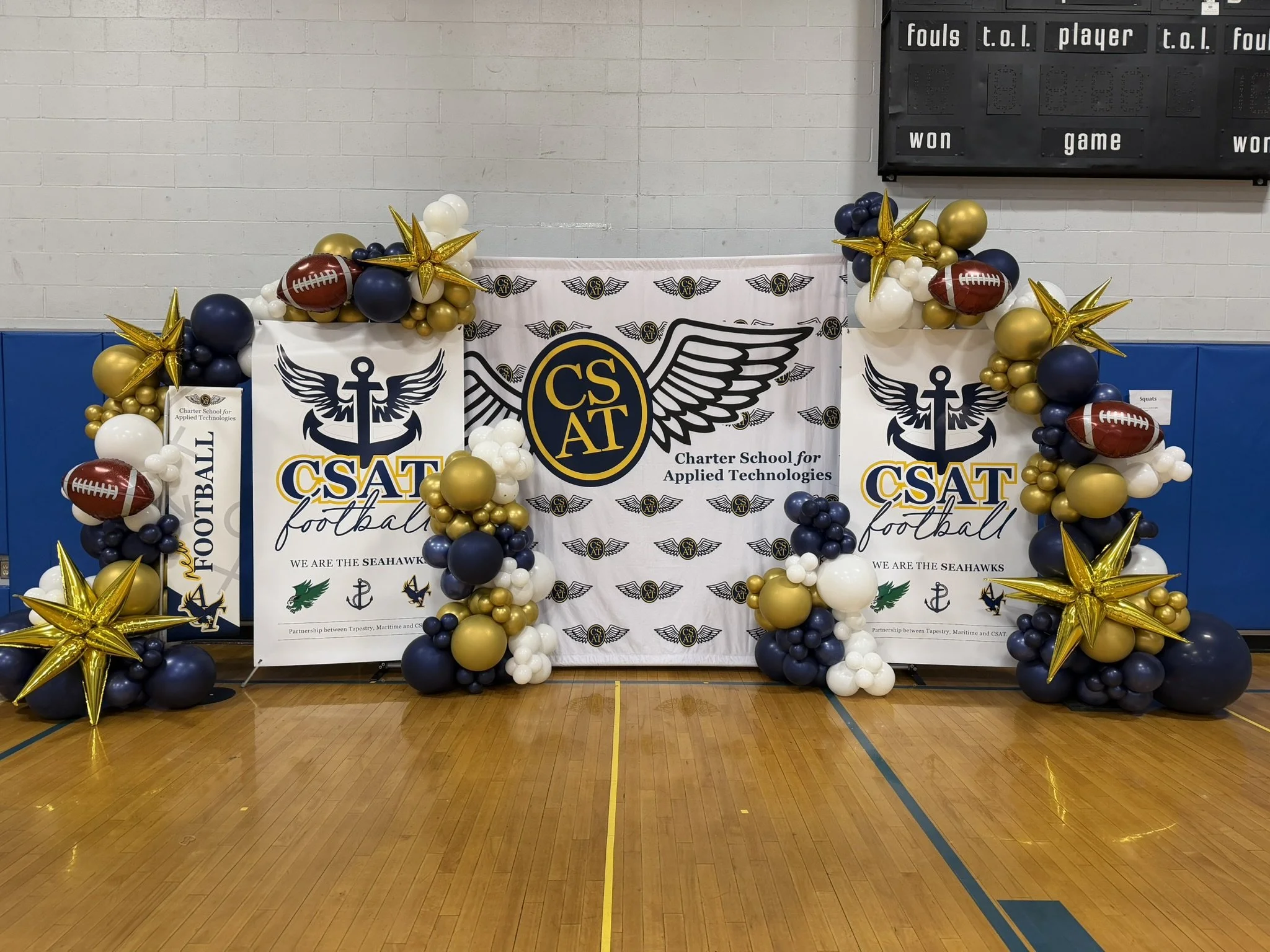 Step and Repeat balloons Buffalo