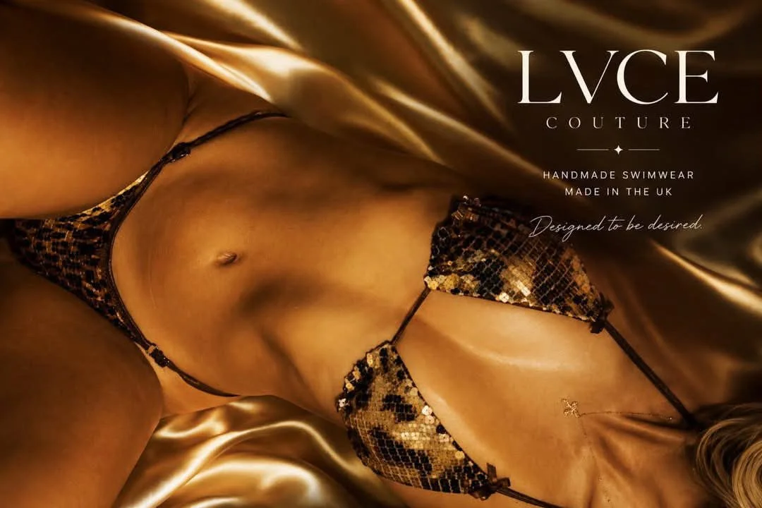 LVCE Couture swimwear campaign photographed by CAMR Visuals
