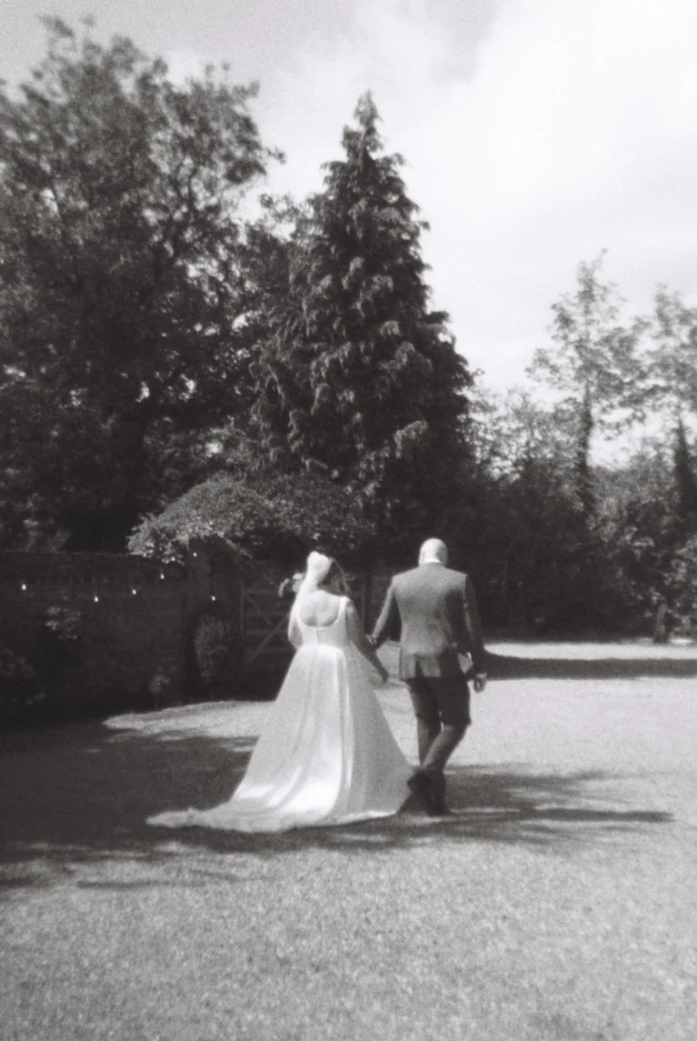 Honest wedding moment from Hannah and Mark’s celebration