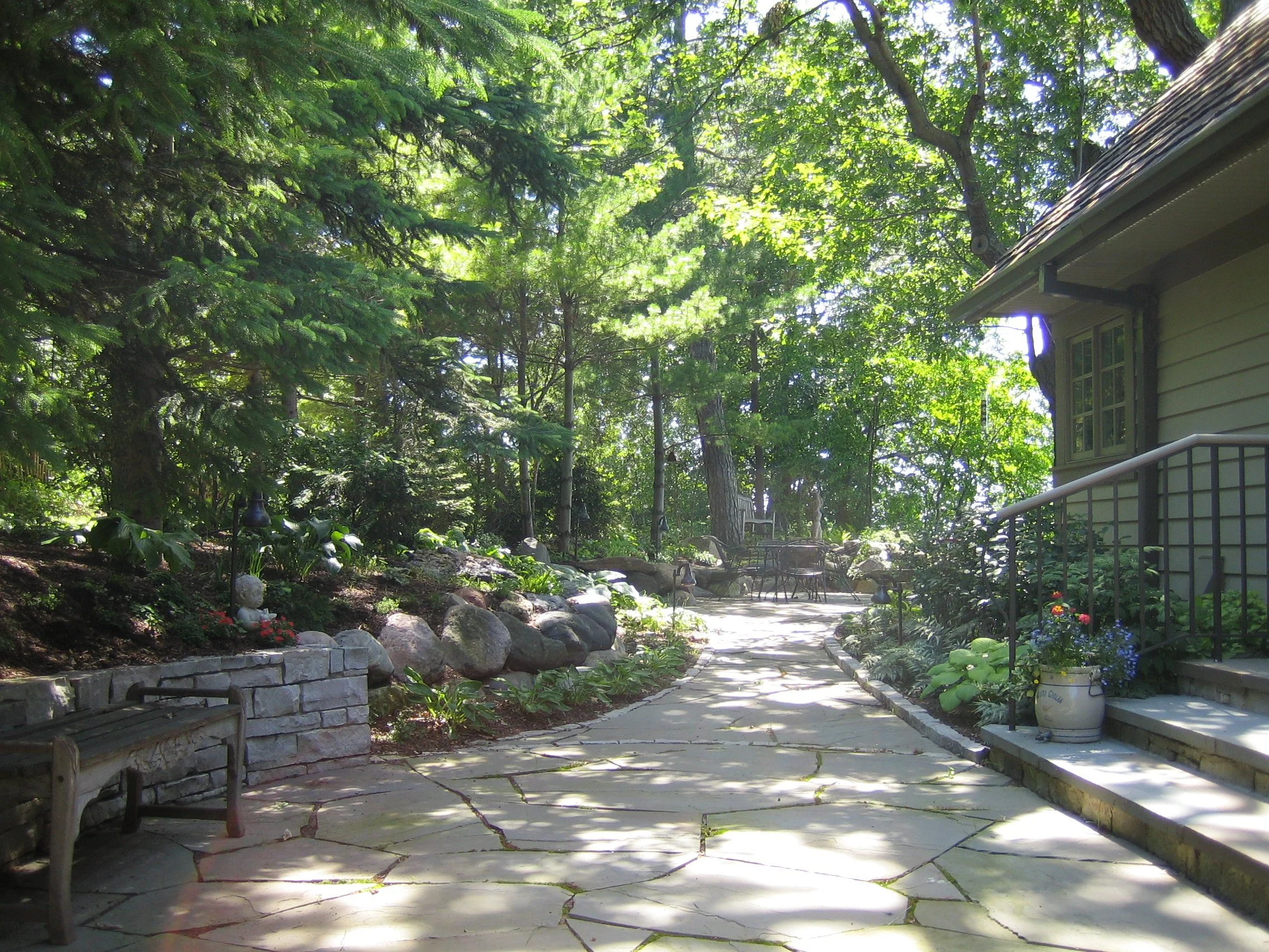 A family builds their lake life around the trees that came first.