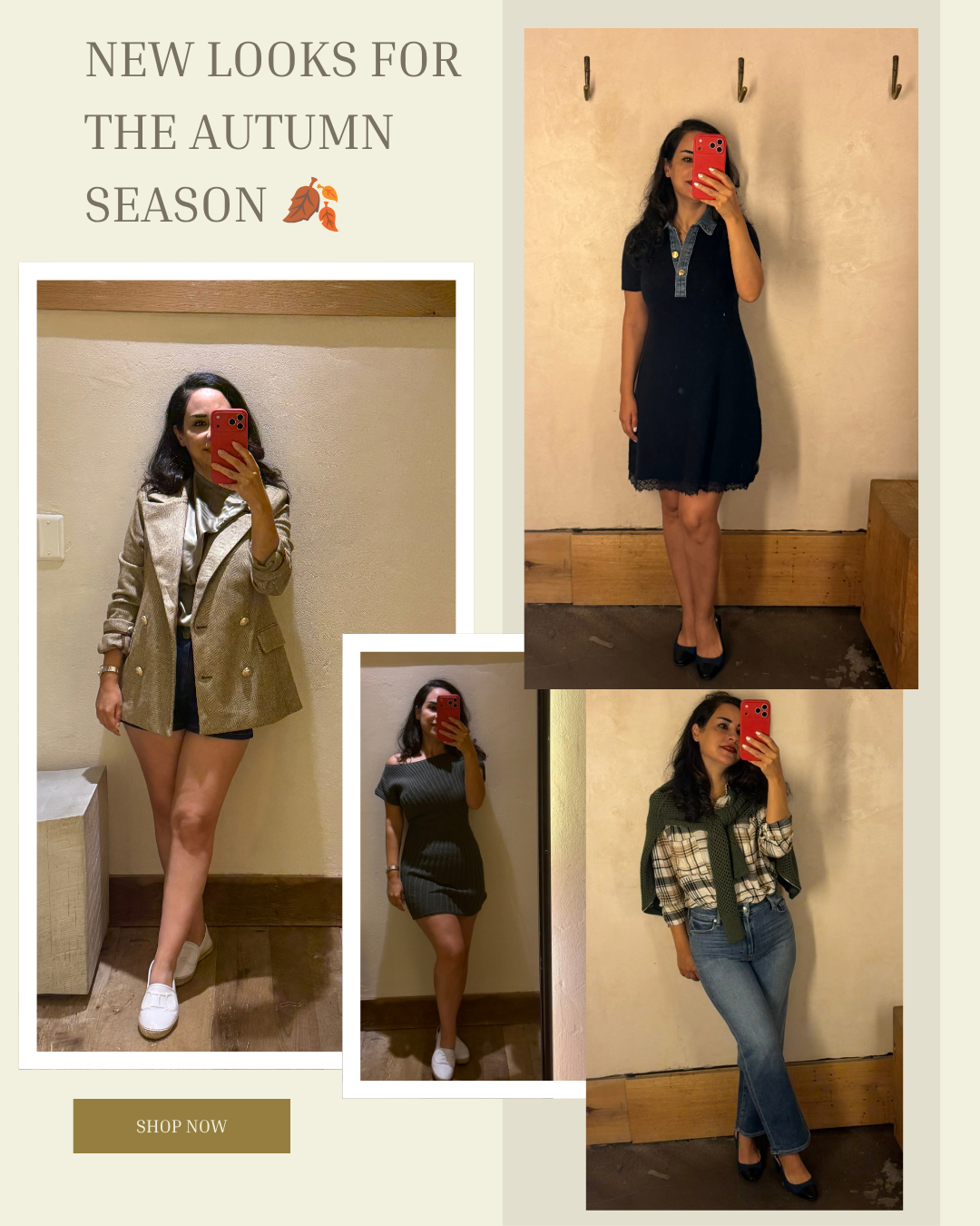 A few autumn looks I loved at Anthropologie 🍂