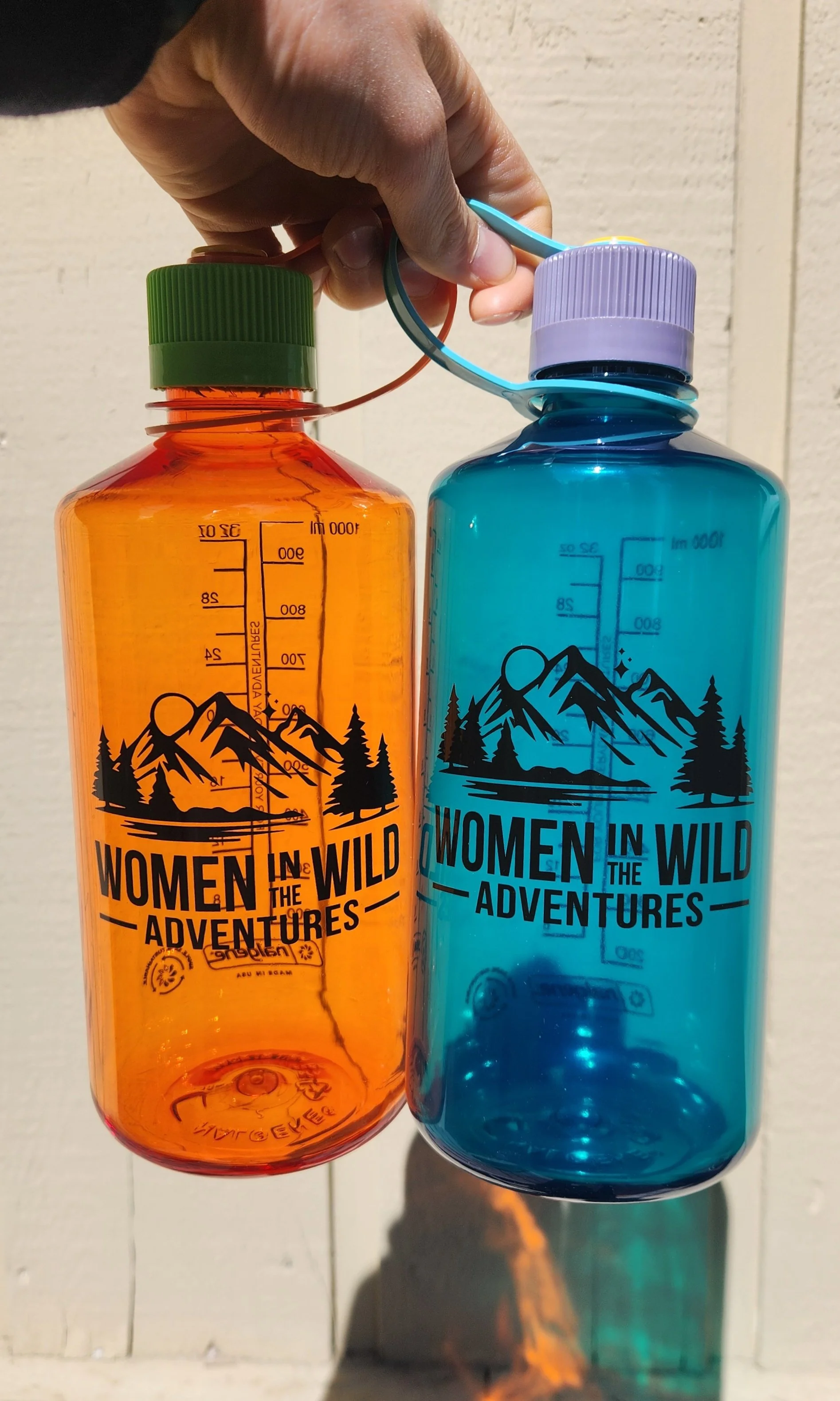 Nalgene water bottles