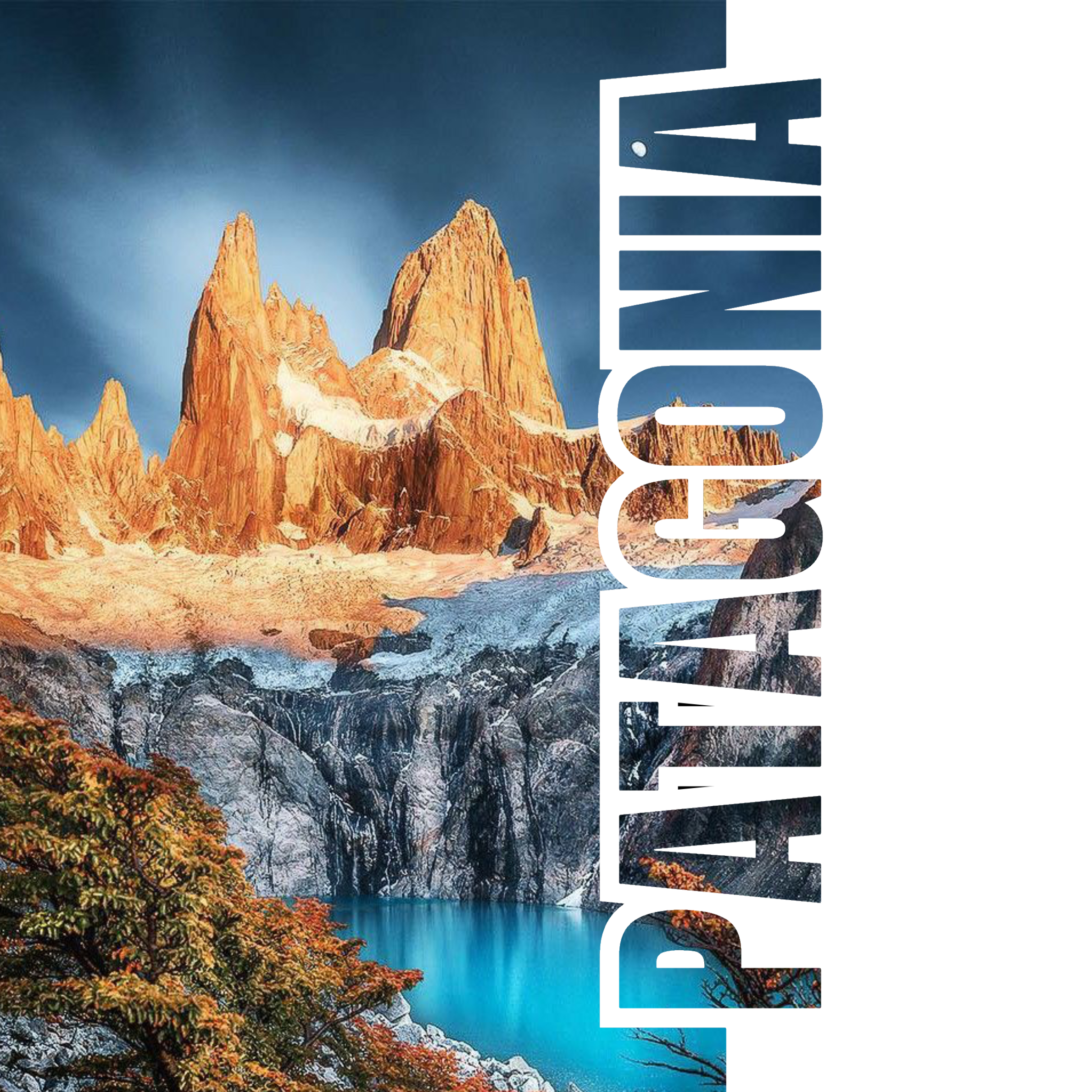 A scenic landscape with snow-capped mountains, autumn trees, and a lake, with the word 'GALLERY' overlaid vertically on the right side.