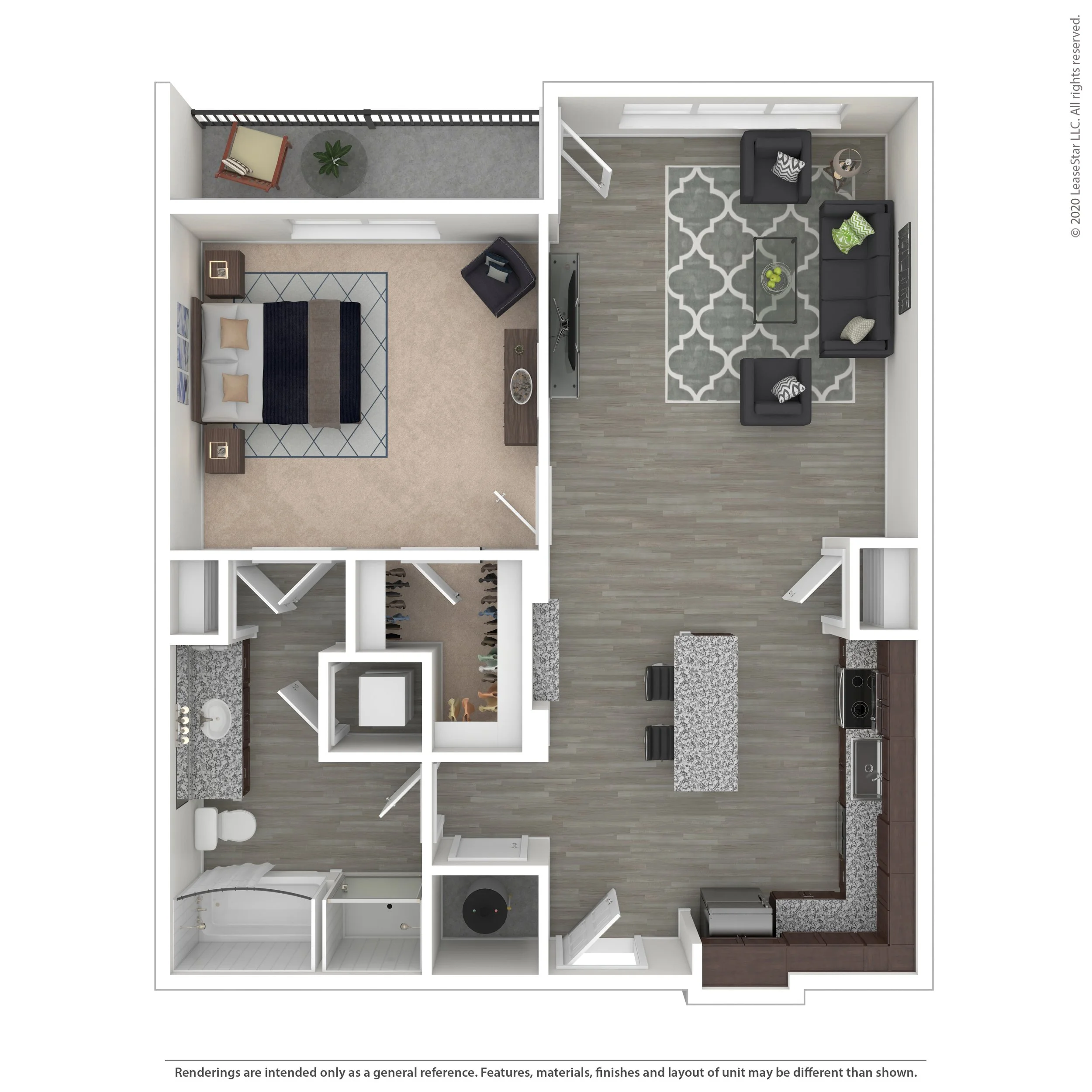 The Eastland
1 Bed | 1 Bath | 771 Sq. Ft. Starting at $1,699
