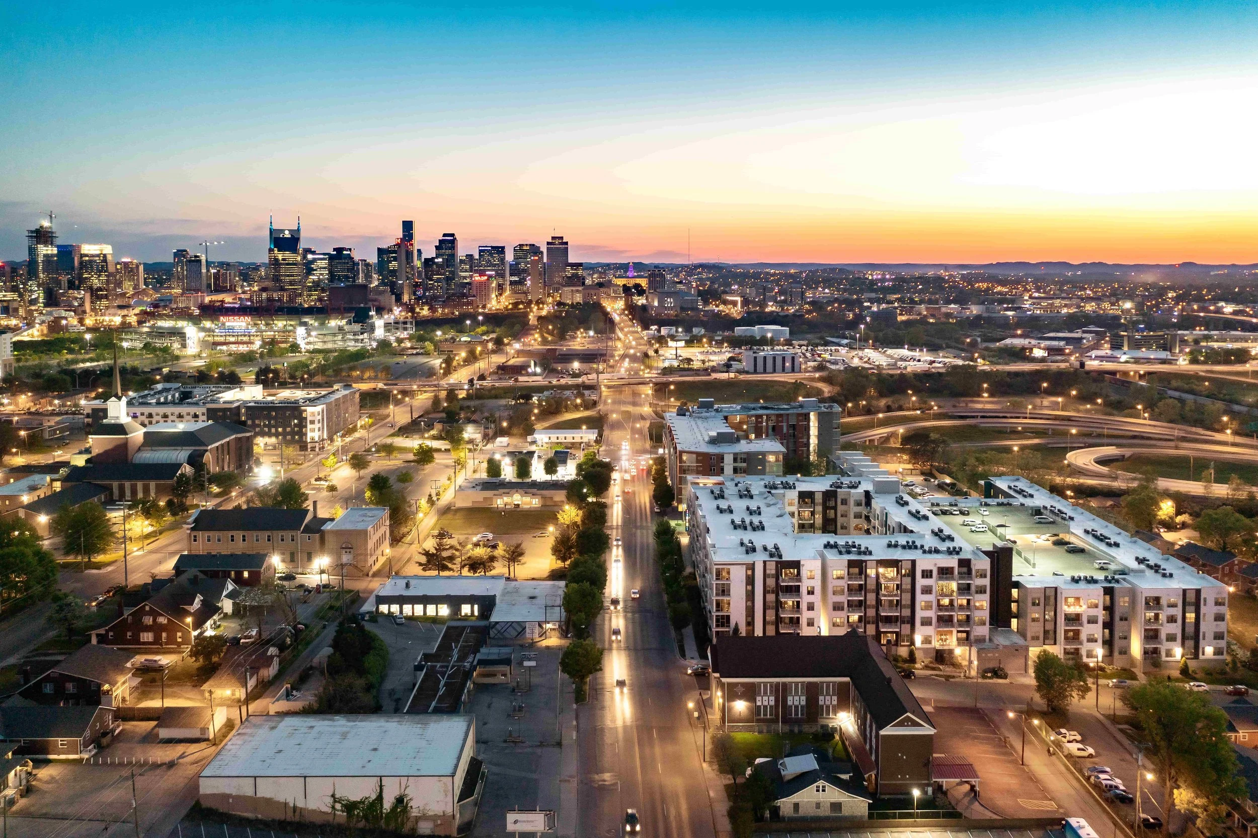 Stacks on Main_Drone Aerials_Twilight_146 v1.jpg