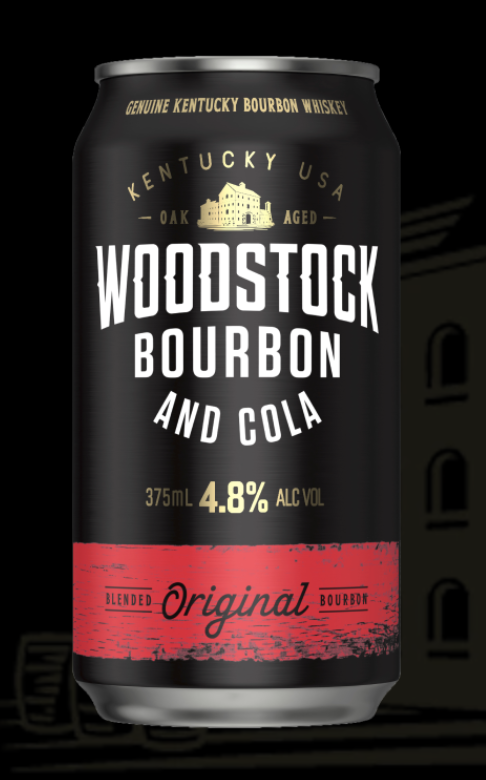 Wood Stock Bourbon Cola - 4.8%