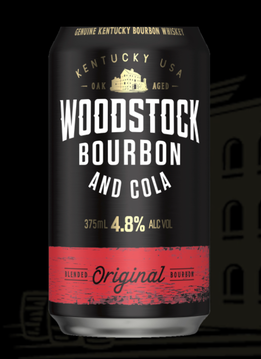 Wood Stock Bourbon Cola - 4.8%