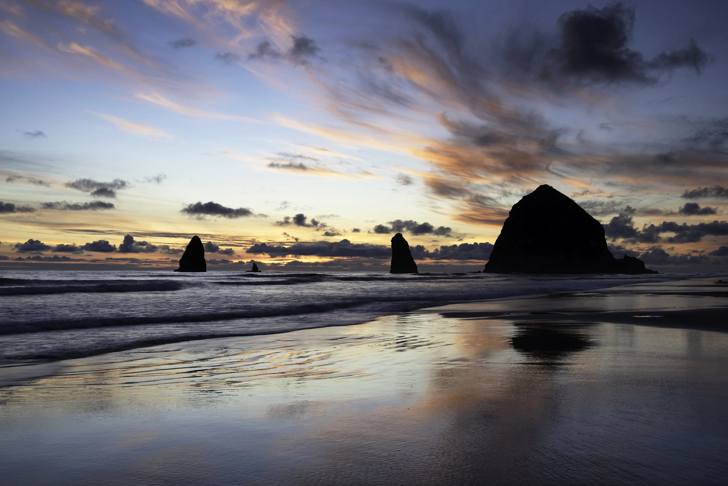 Cannon Beach Sunset, July 2022