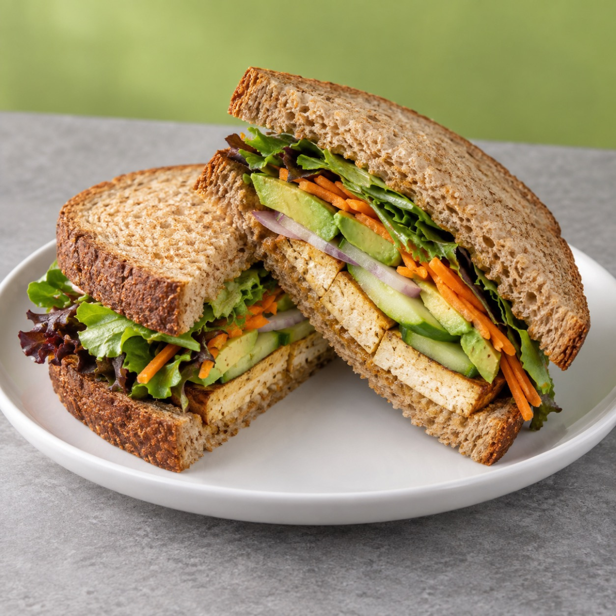 Veggie Tofurky Sandwich