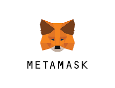 Logo of MetaMask with a fox head illustration and the word 'METAMASK' underneath