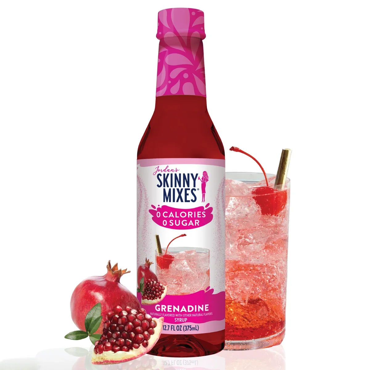 Jordan's Skinny Mixes Grenadine 375ml