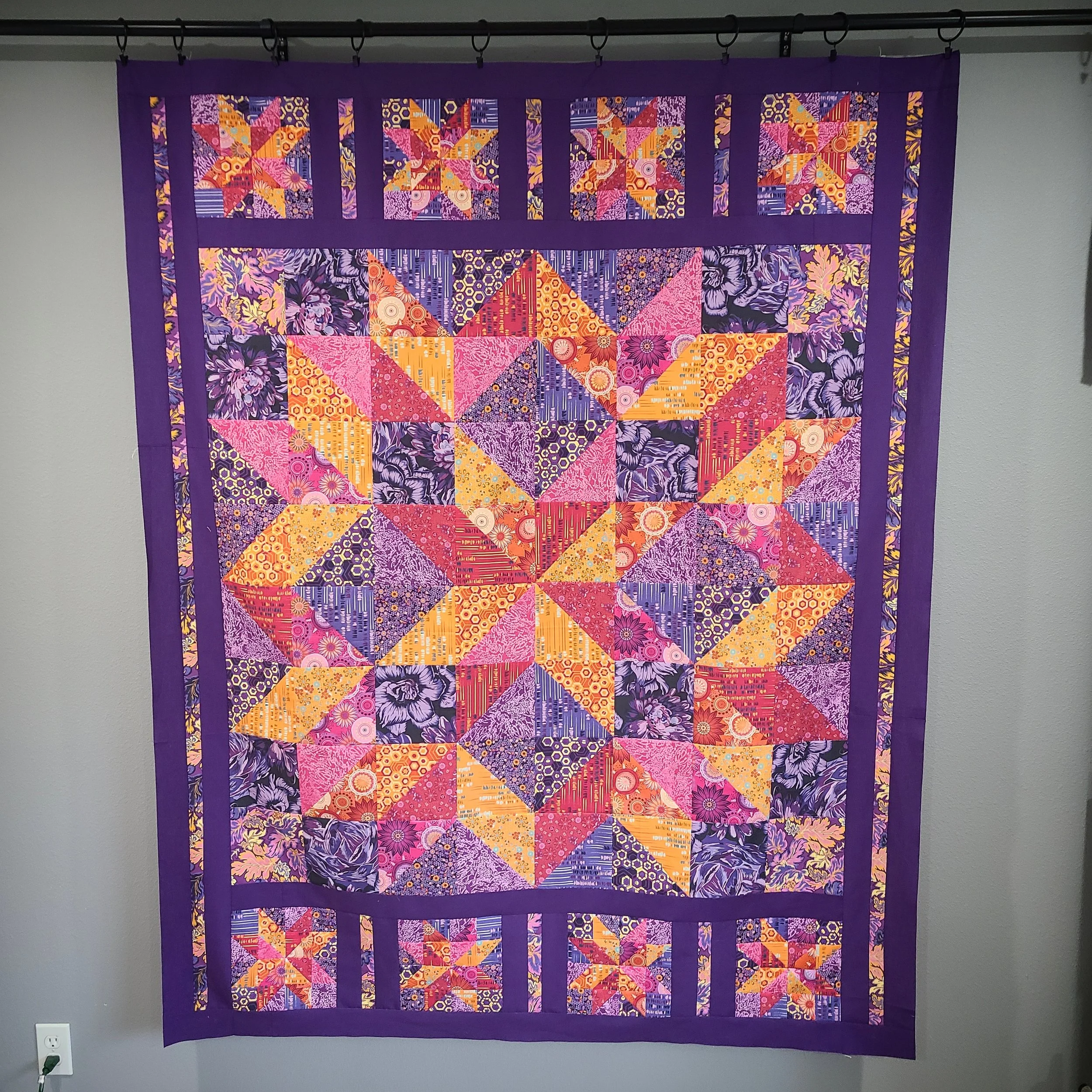 Carpenter's star quilt