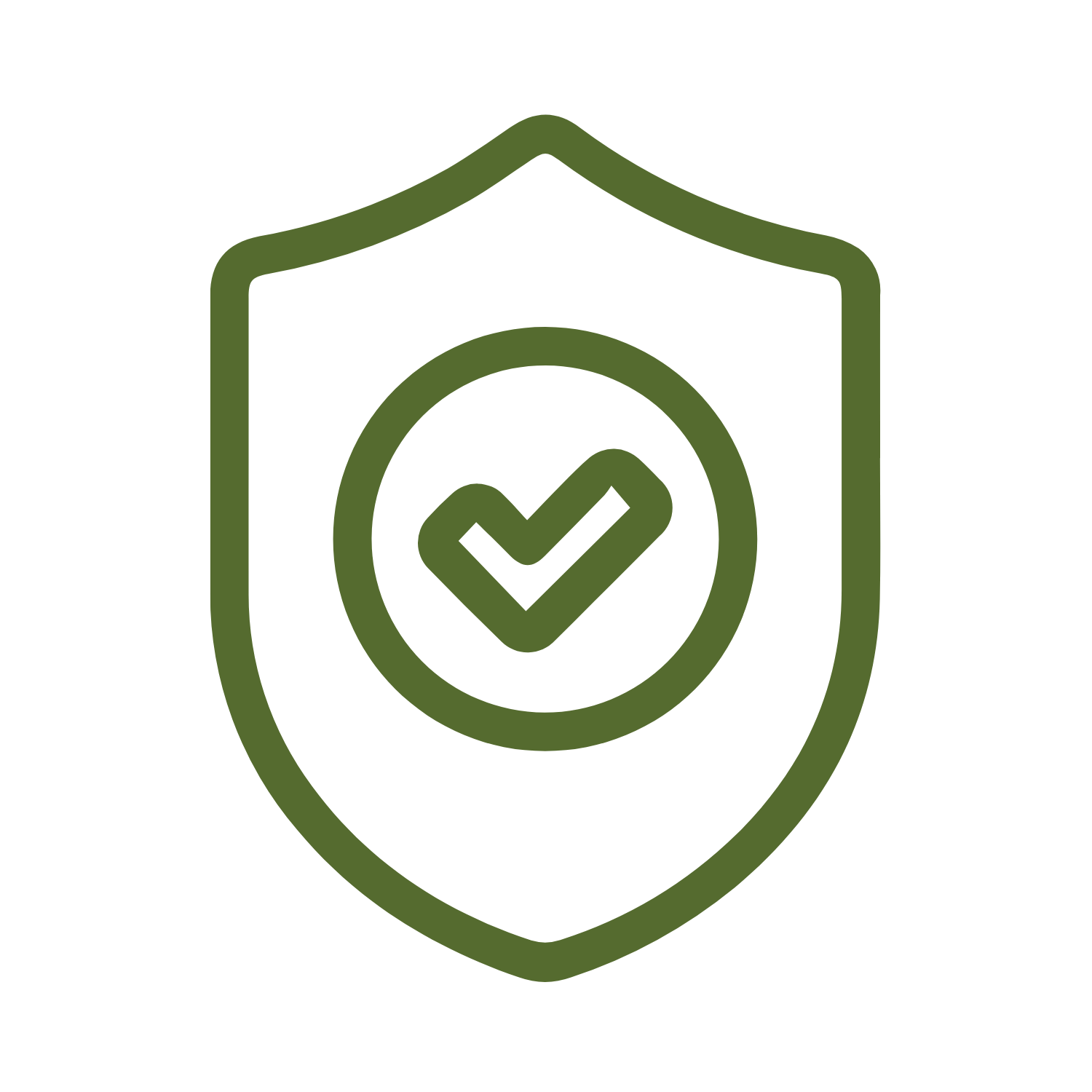 Bonded and insured property management icon